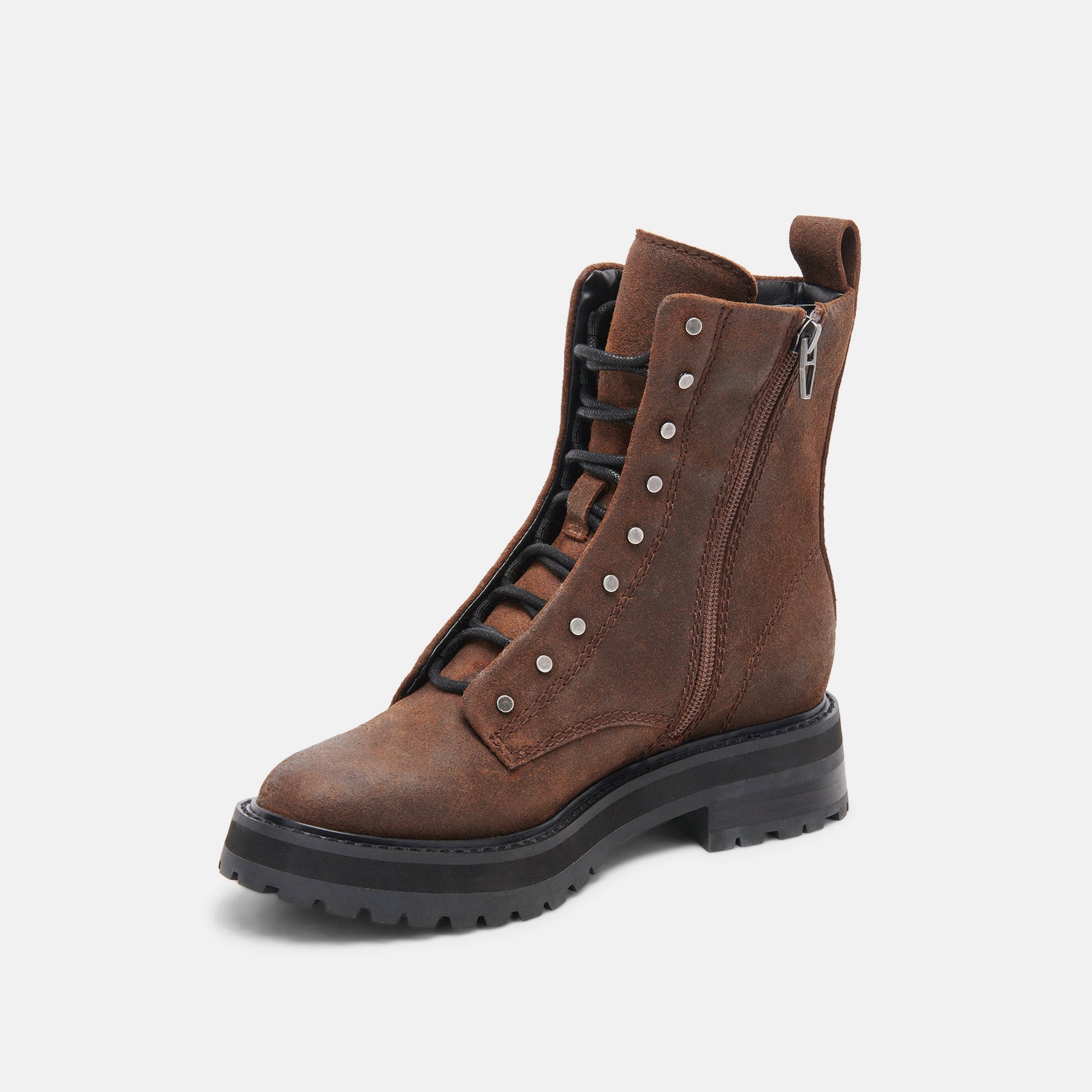 RANIER BOOTS COCOA SUEDE - re:vita