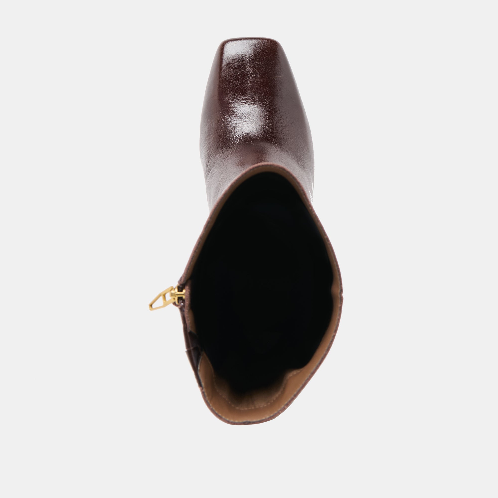 RIGGS WIDE CALF BOOTS CHOCOLATE LEATHER