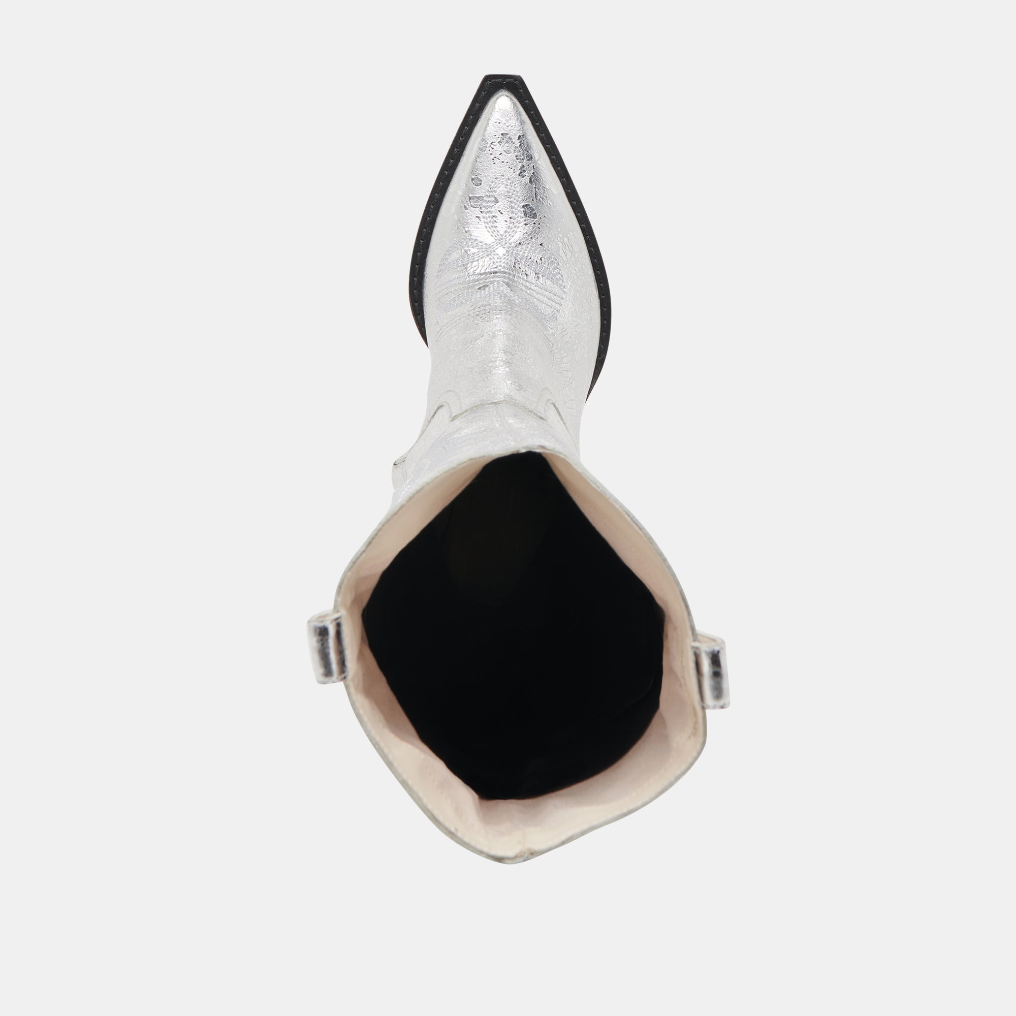 RYATT BOOTS SILVER DISTRESSED LEATHER