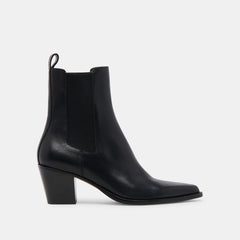 SHADIE H2O BOOTIES BLACK LEATHER