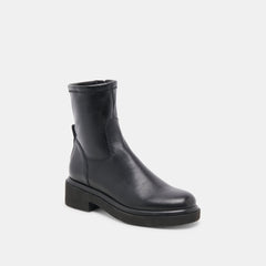 SIMAYA H2O WIDE BOOTS BLACK LEATHER