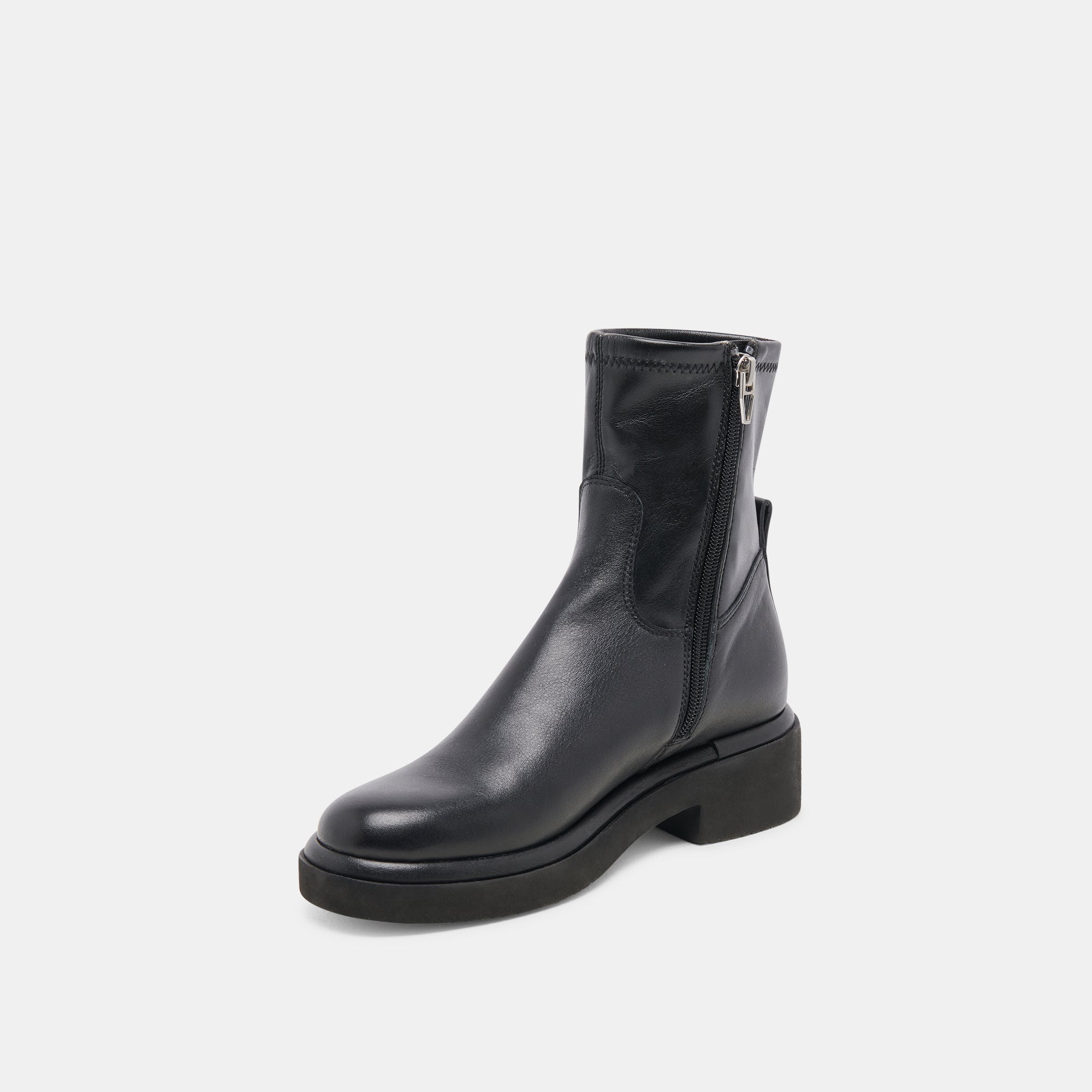 SIMAYA H2O WIDE BOOTS BLACK LEATHER
