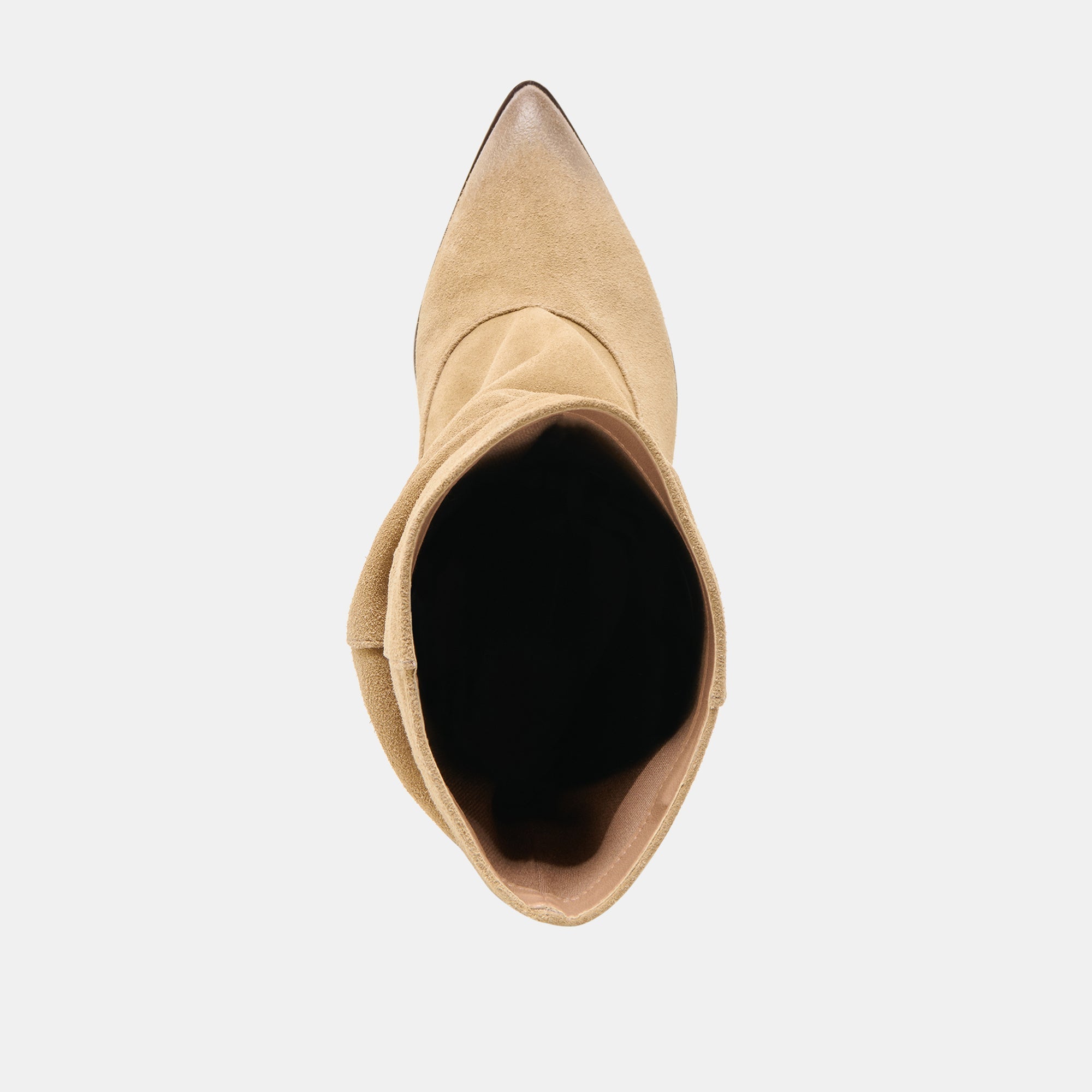 TALINA WIDE CALF BOOTS DK TAUPE SUEDE