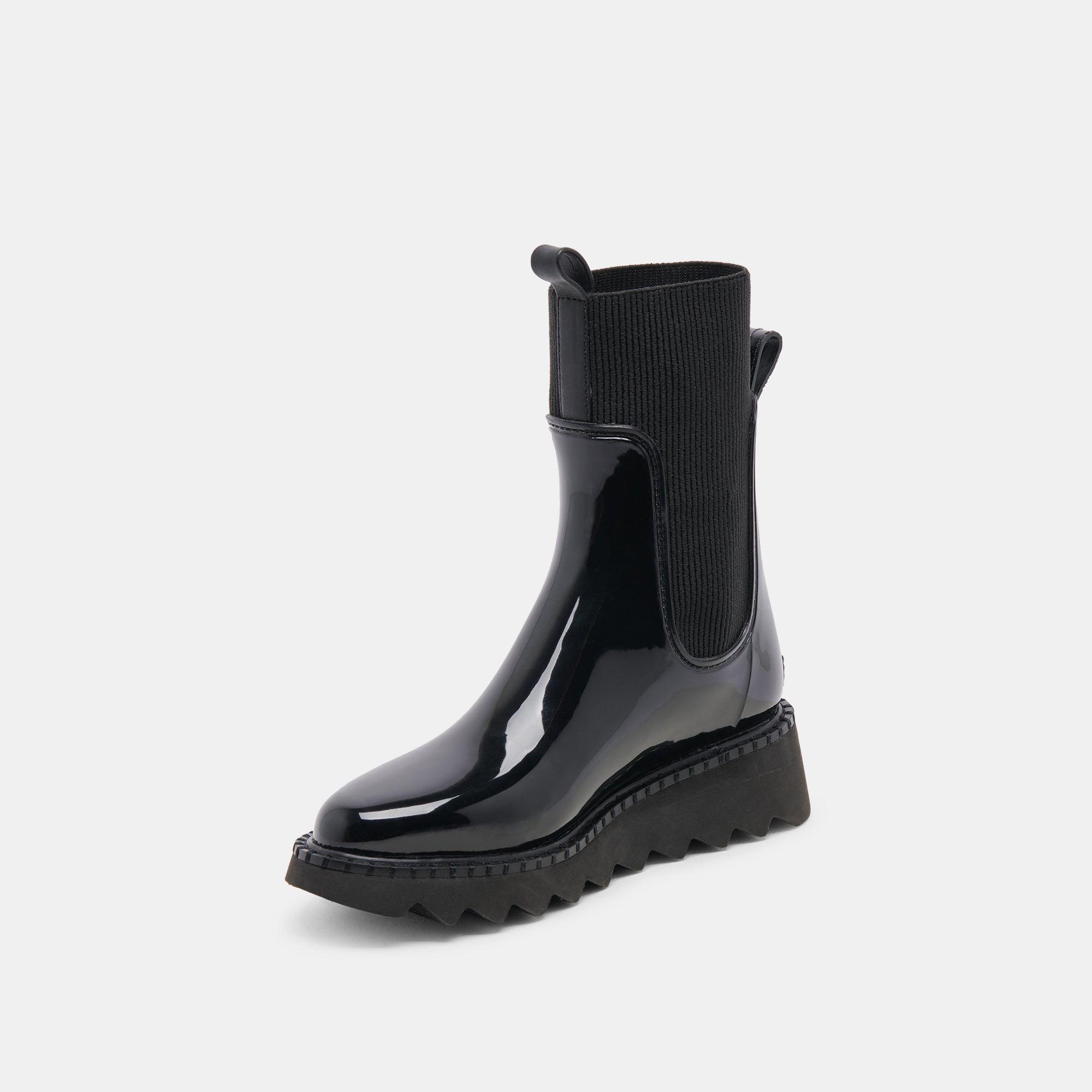 TROPIC H2O BOOTS MIDNIGHT PATENT STELLA - re:vita