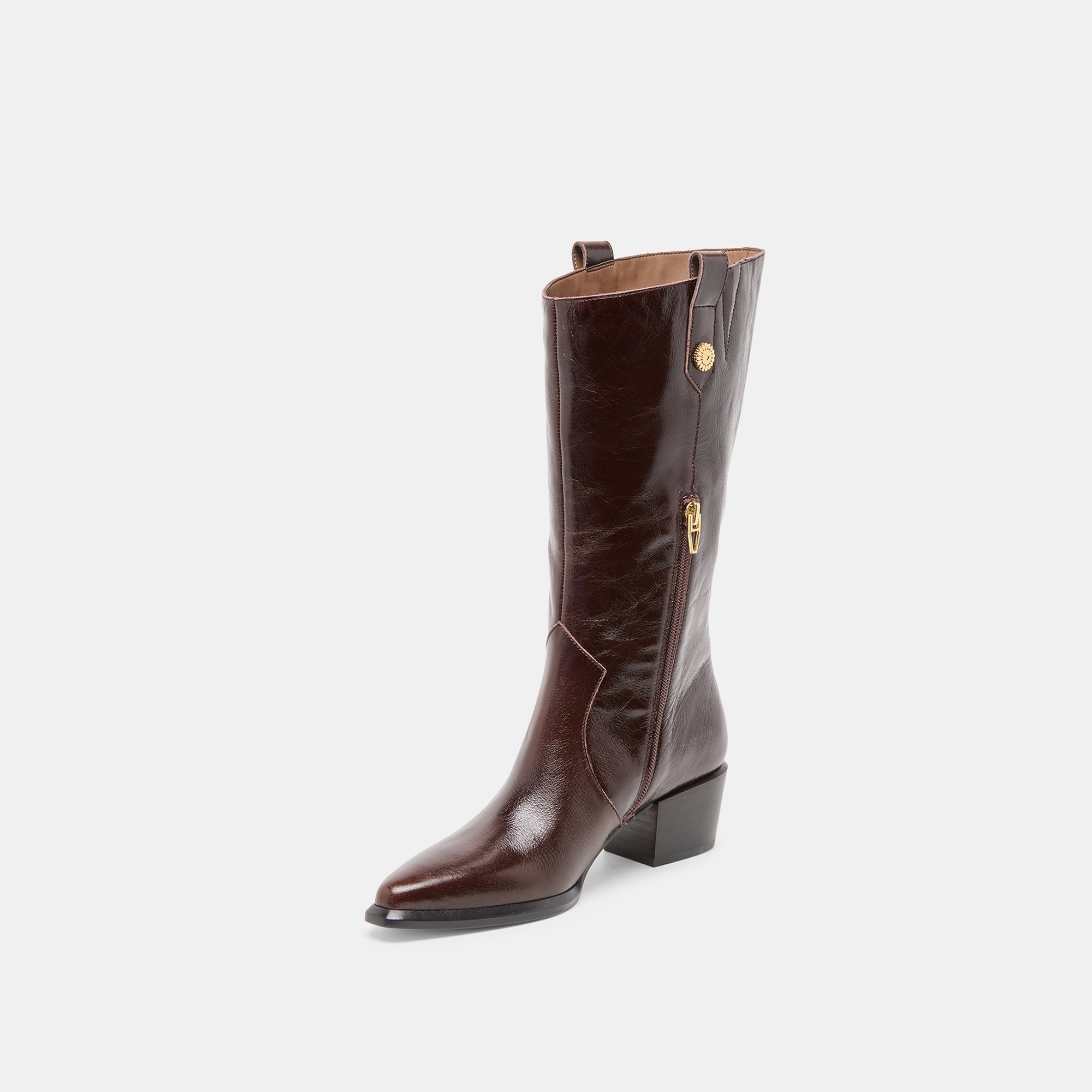 VERN BOOTS CHOCOLATE LEATHER