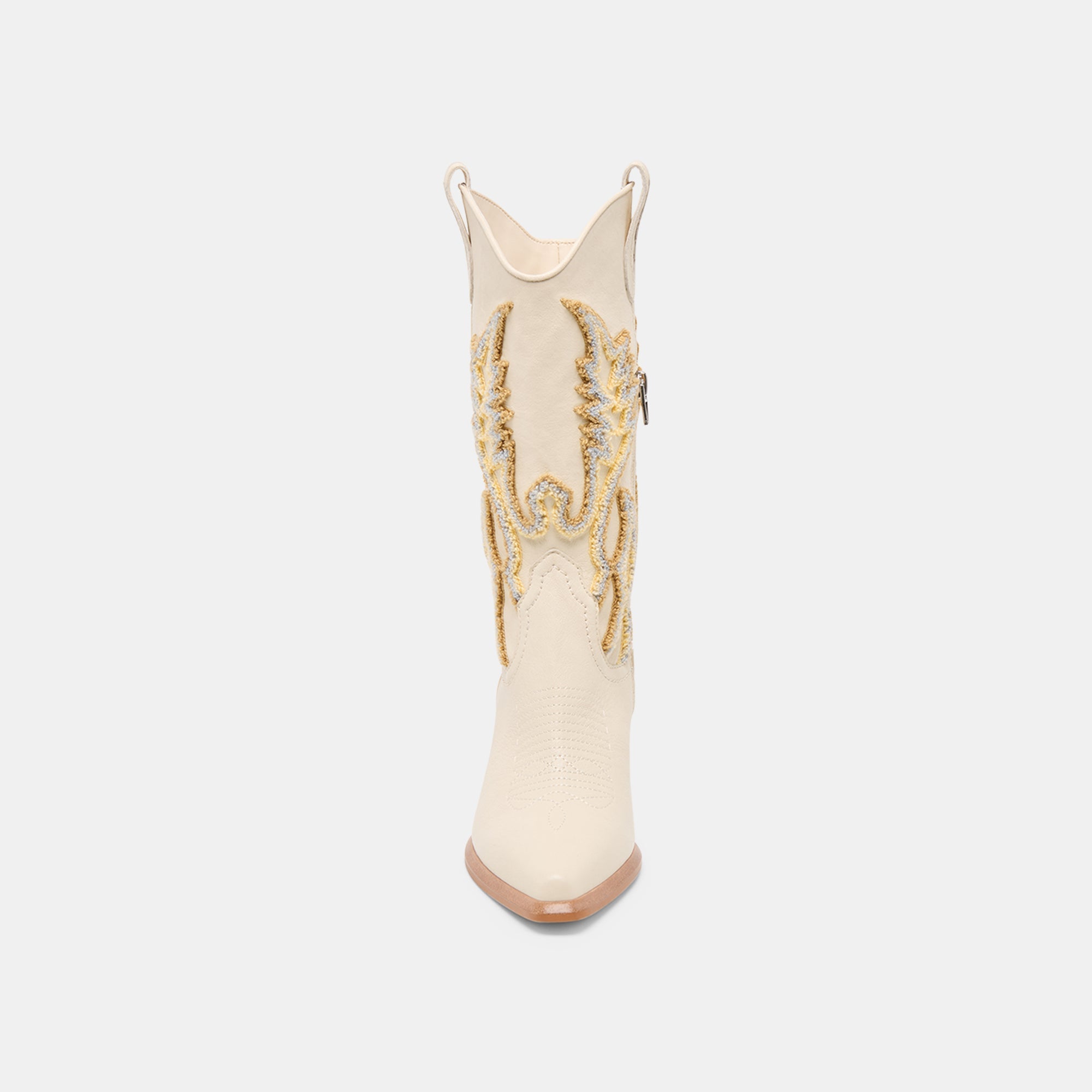 VILA BOOTS IVORY LEATHER
