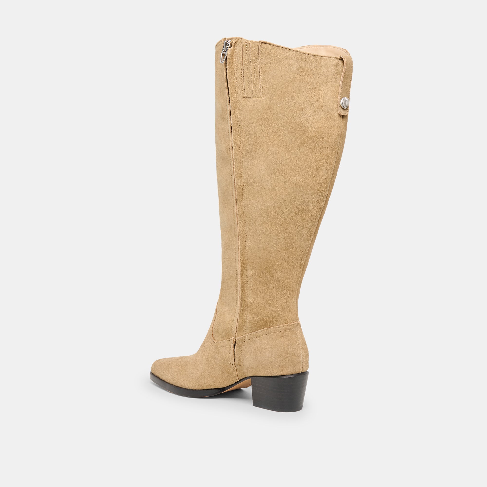 VIRONA H2O EXTRA WIDE CALF BOOTS DK TAUPE SUEDE