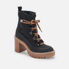 CELIDA BOOTS BLACK NYLON - re:vita