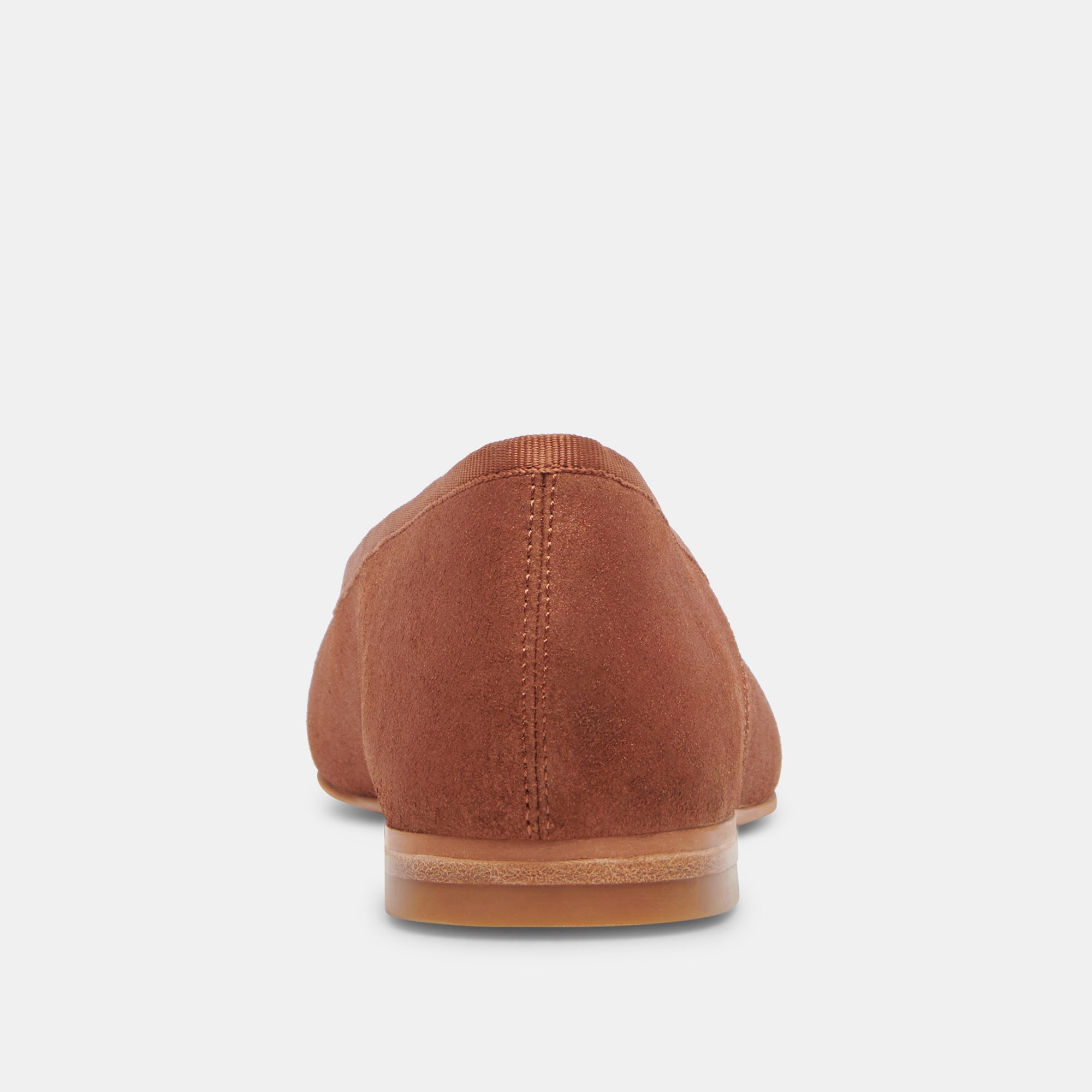 ANISA WIDE BALLET FLATS COPPER METALLIC SUEDE - re:vita