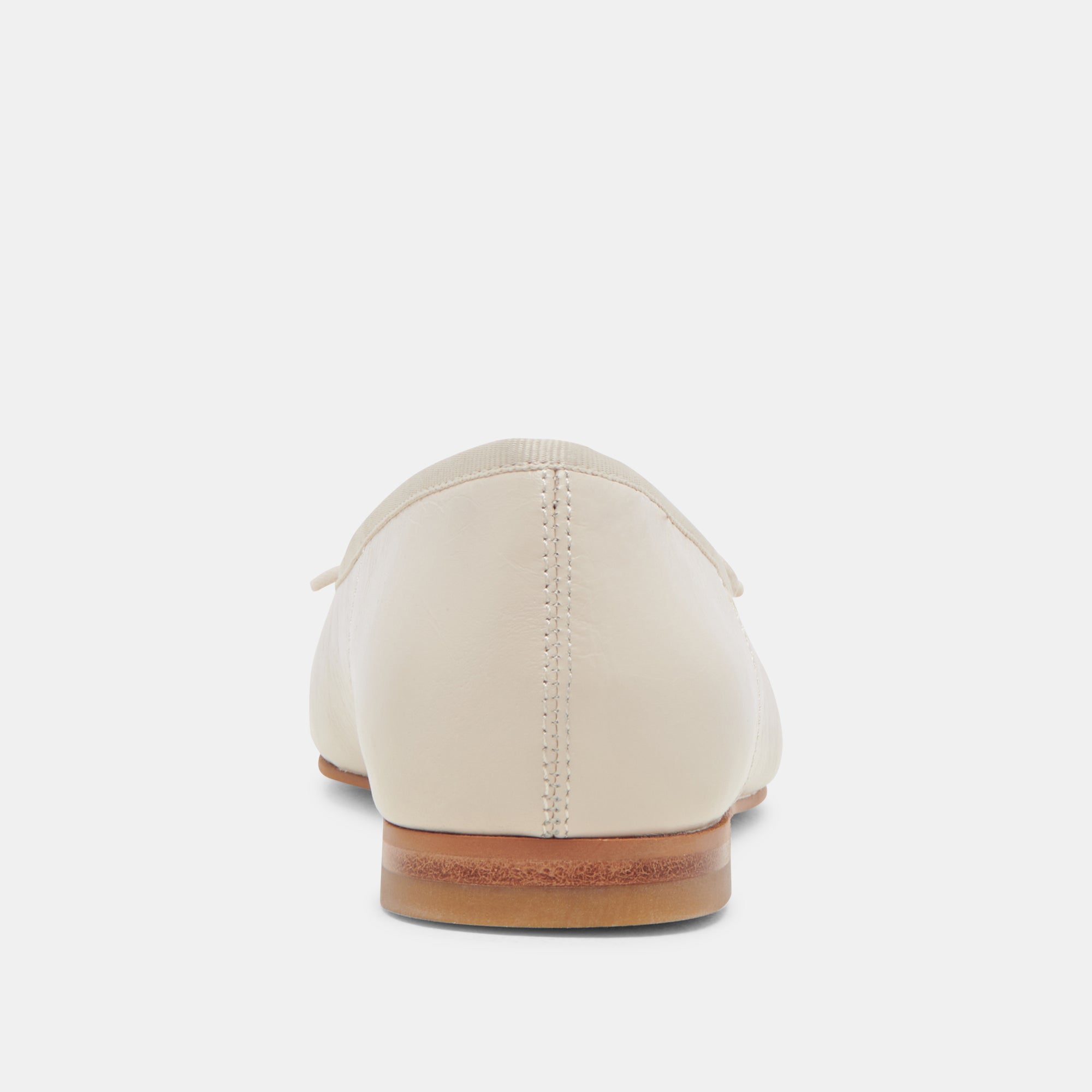 ANISA BALLET FLATS CREME CRINKLE PATENT - re:vita