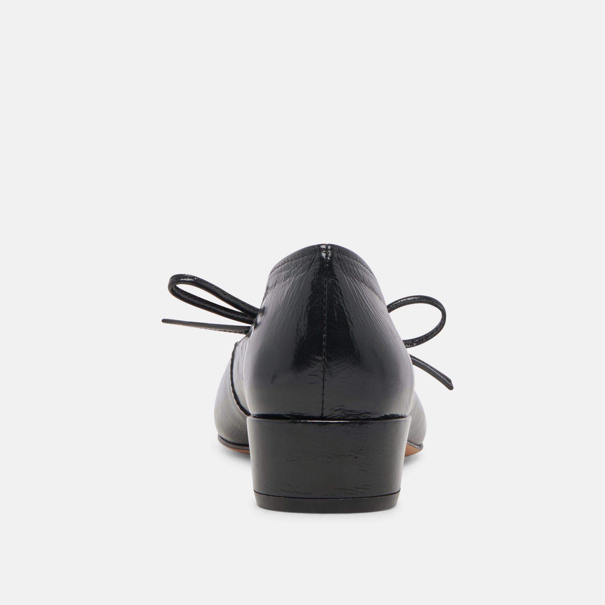 ARDIEN HEELS MIDNIGHT CRINKLE PATENT - re:vita