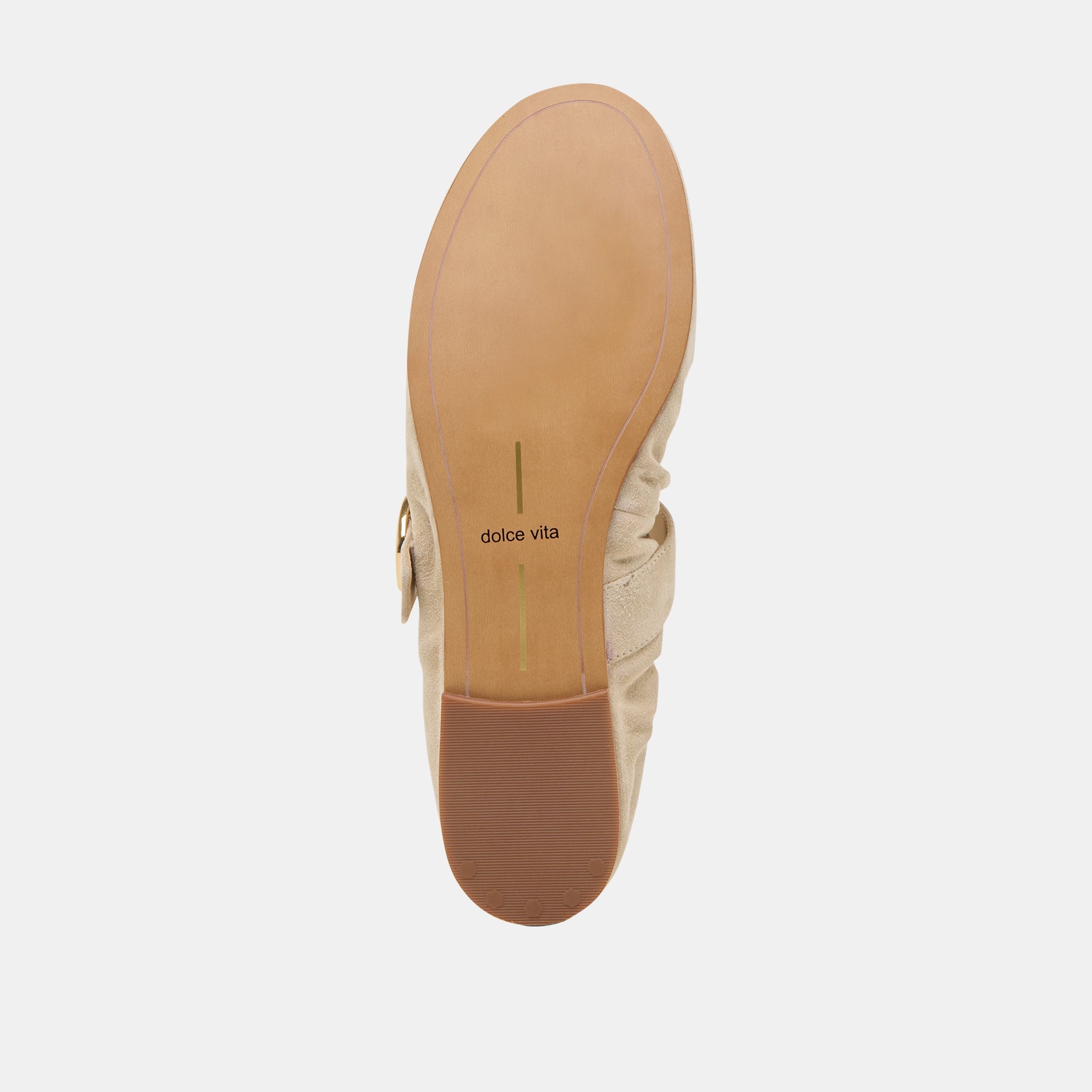 CAELY BALLET FLATS SESAME SUEDE