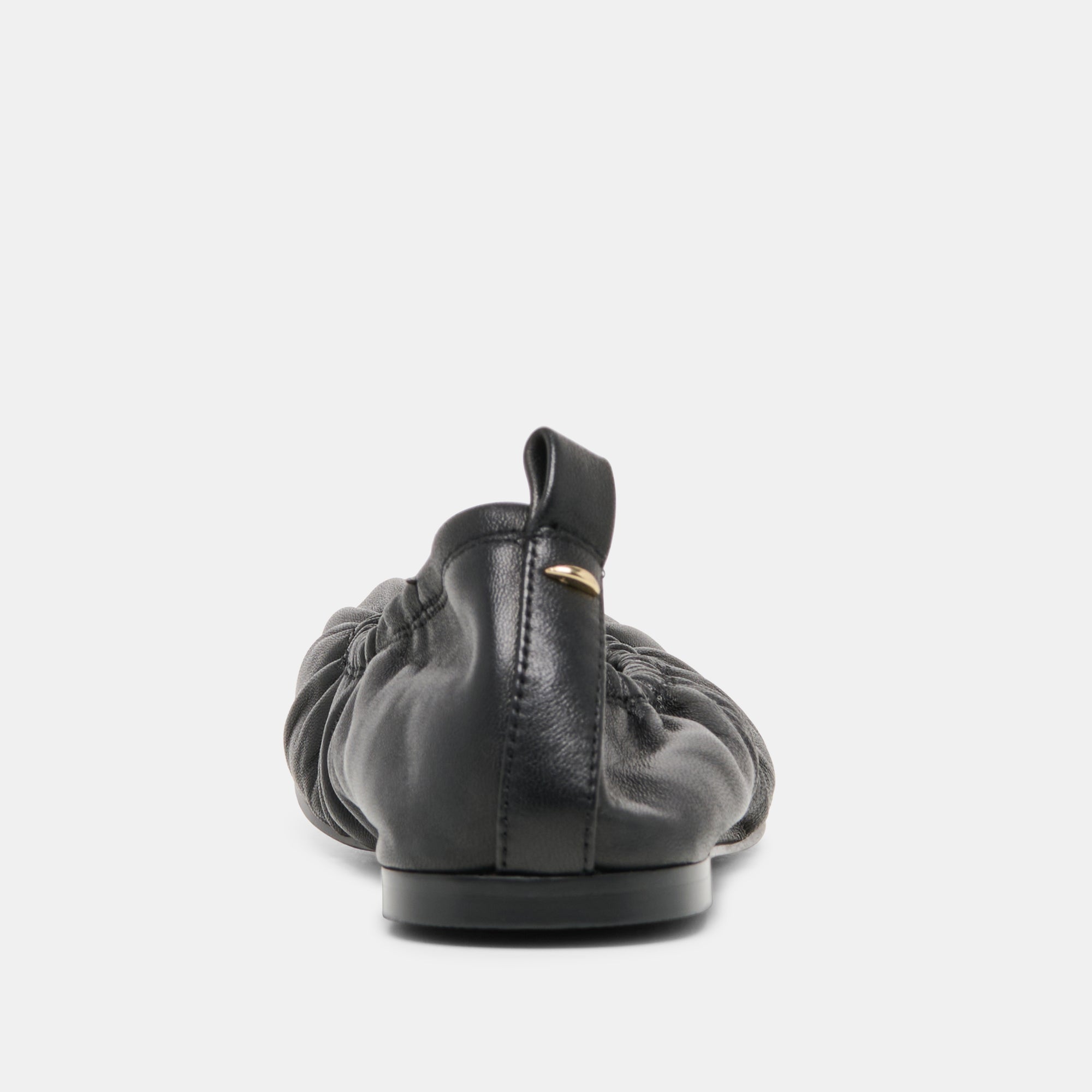 CONRAD BALLET FLATS BLACK LEATHER