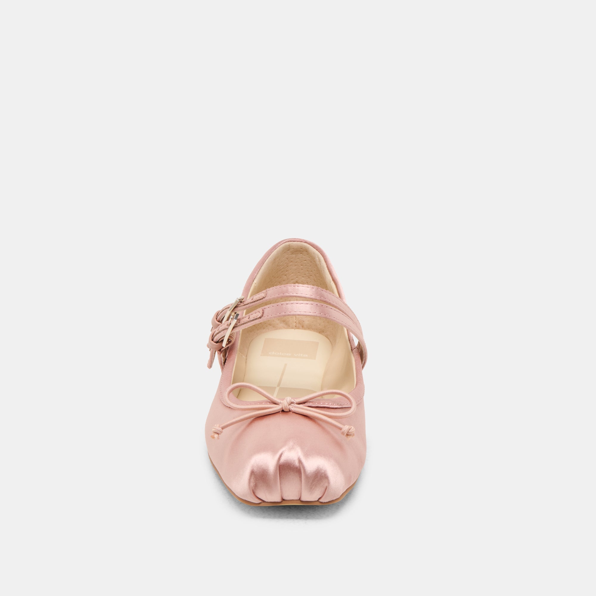 GIBSEN BALLET FLATS BLUSH SATIN