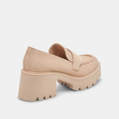 HALONA LOAFERS DUNE SUEDE - re:vita