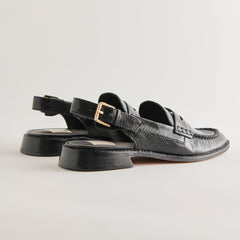 HARDI LOAFERS MIDNIGHT CRINKLE PATENT - re:vita