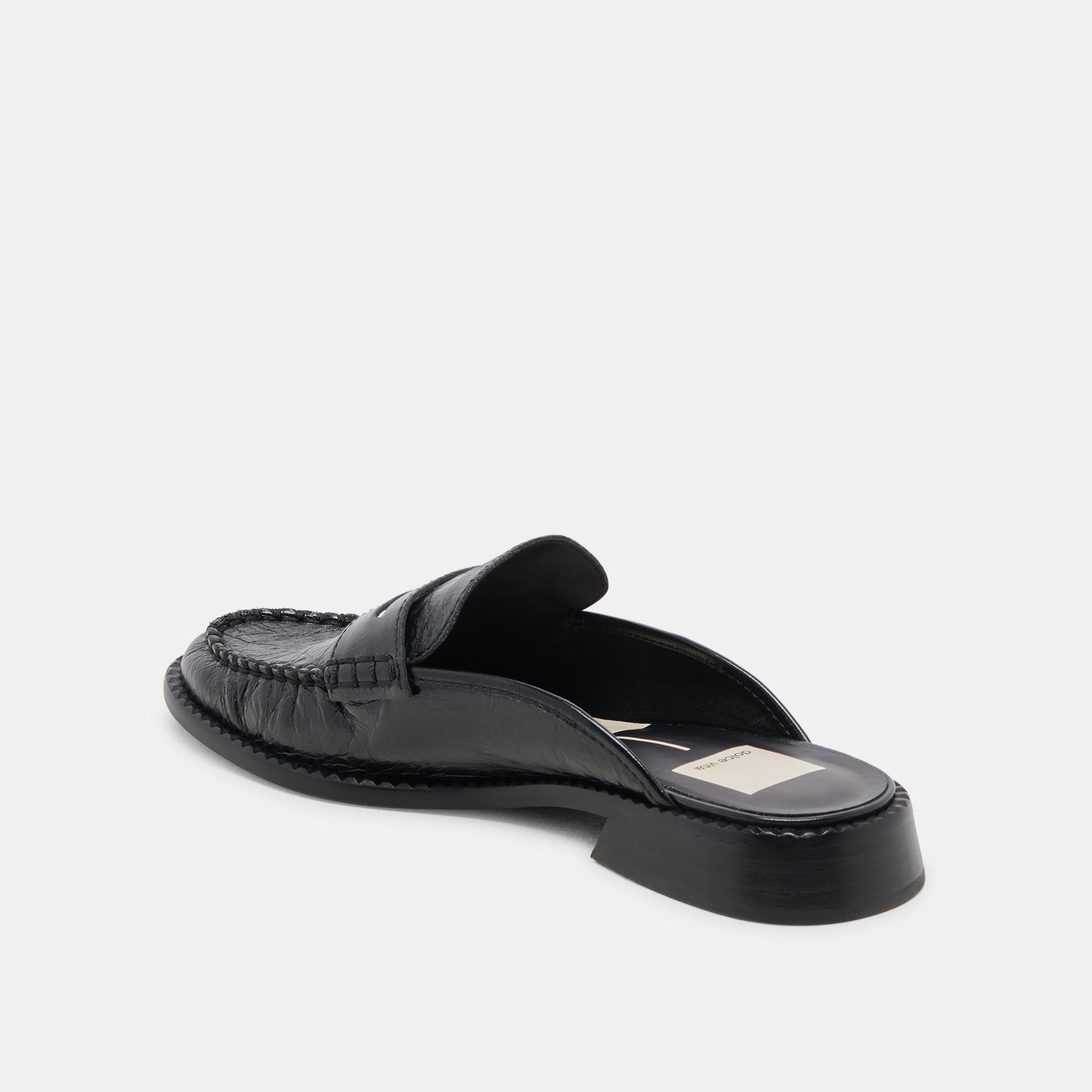 HAVAN LOAFERS MIDNIGHT CRINKLE PATENT - re:vita