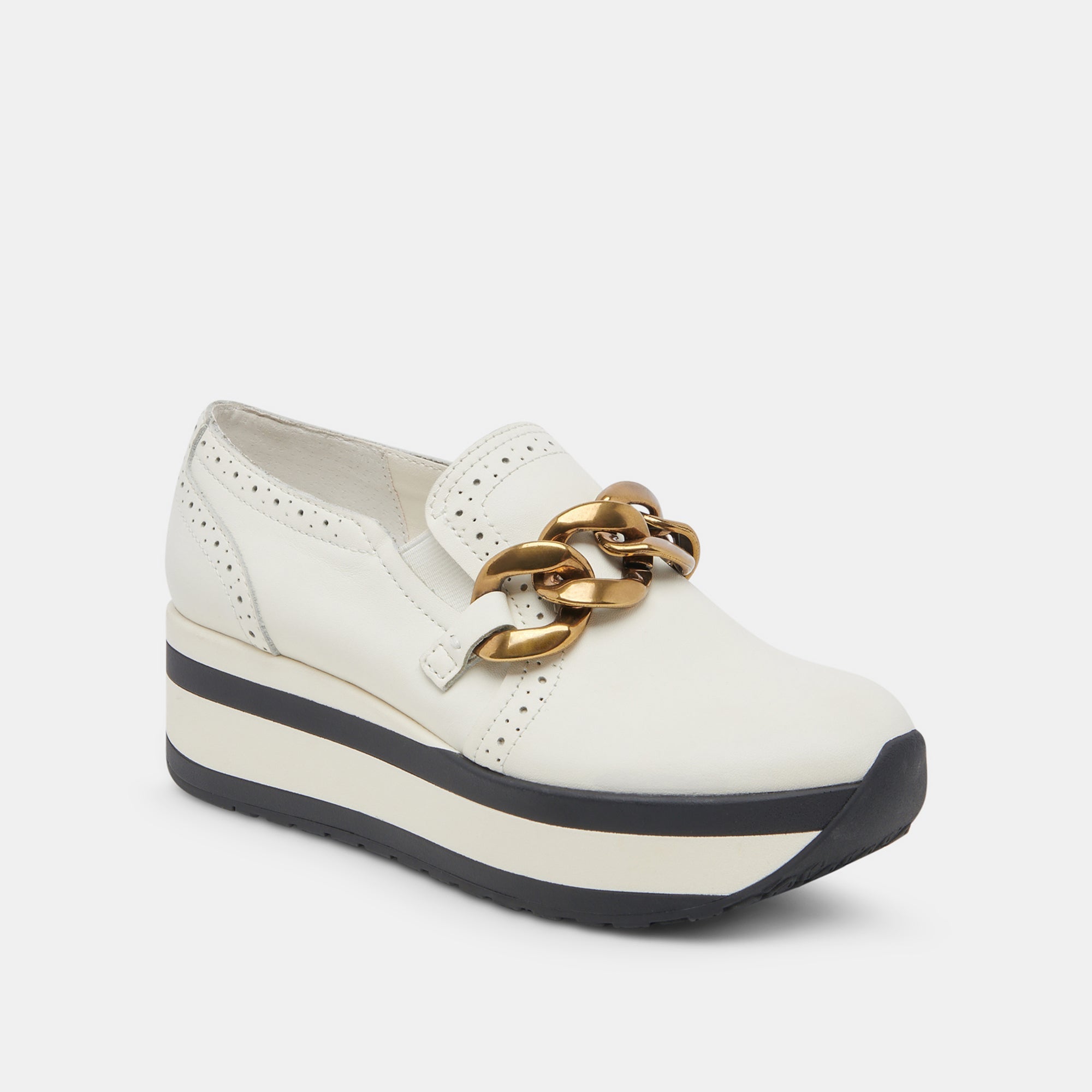 JHENEE SNEAKERS WHITE LEATHER - re:vita