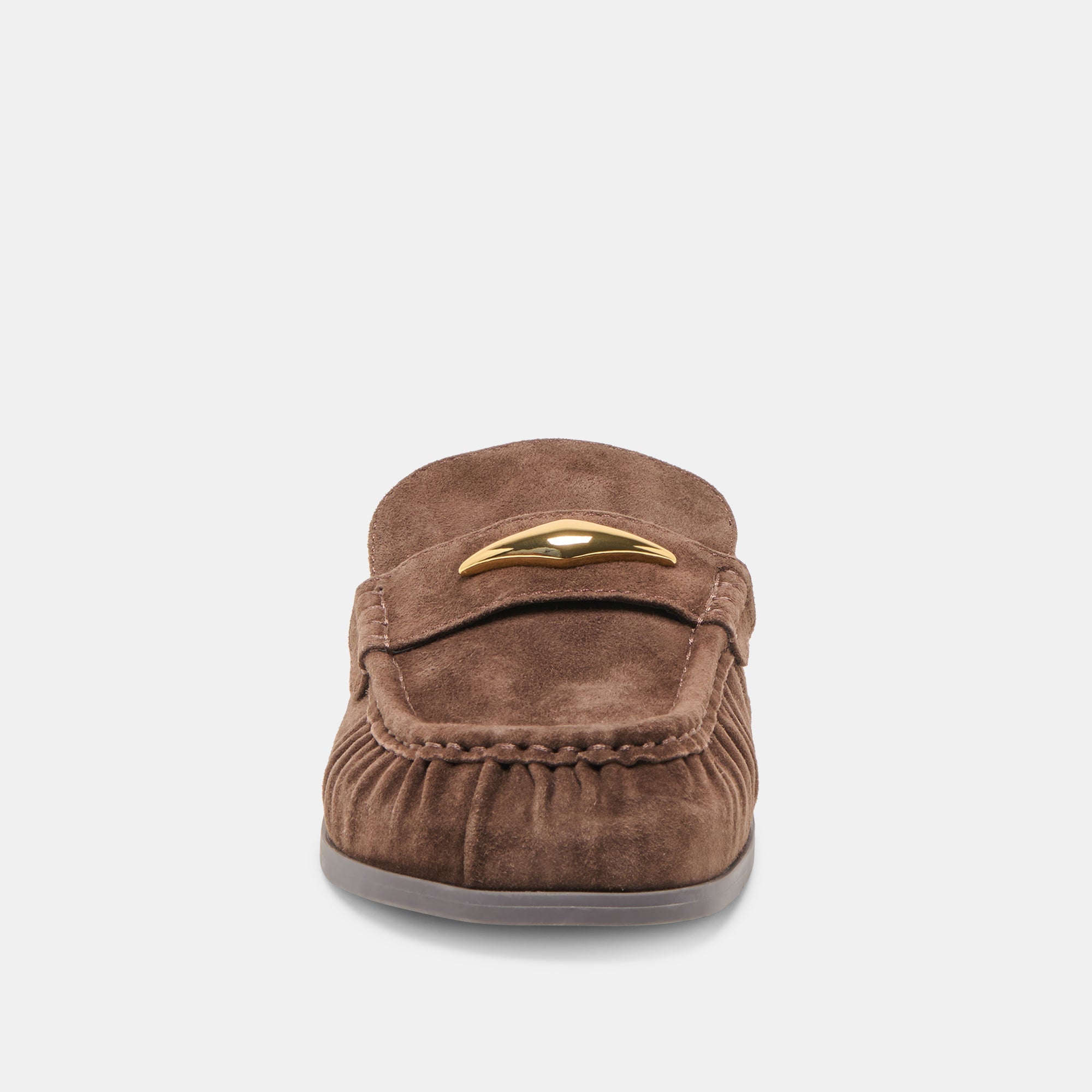 JODERO FLATS DK BROWN SUEDE