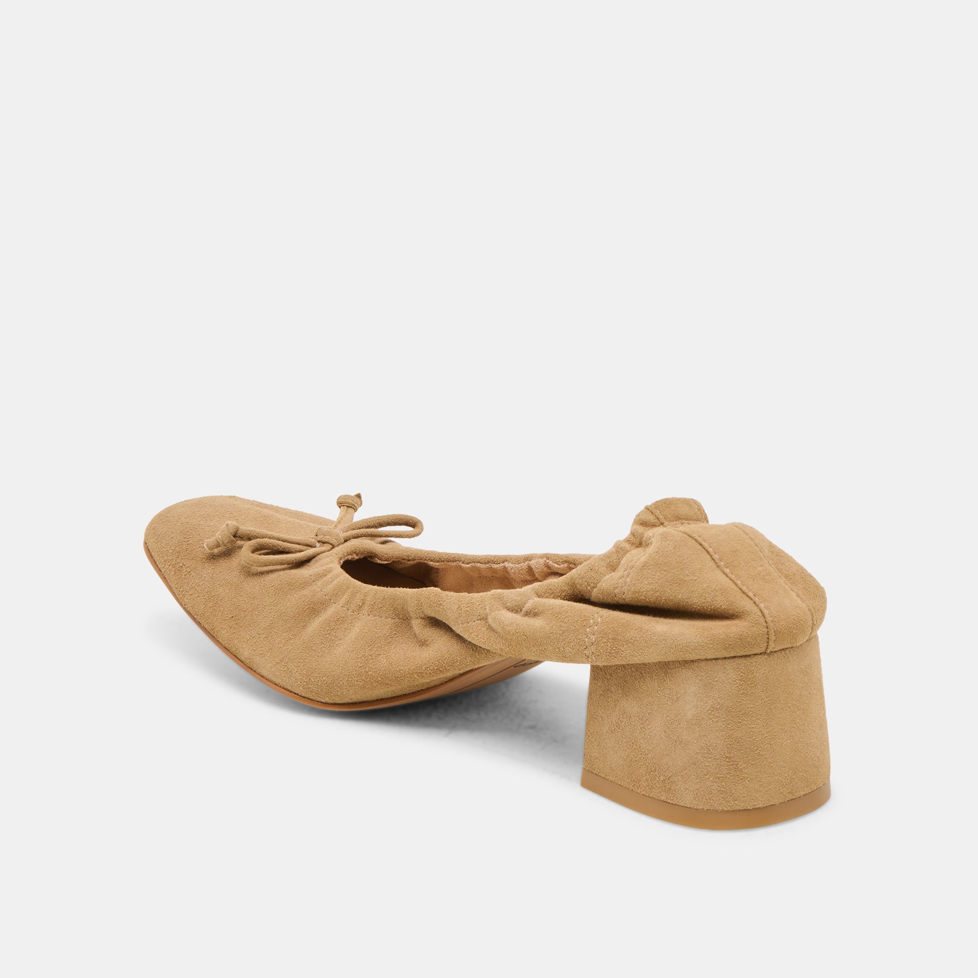 KARMIN HEELS DK TAUPE SUEDE