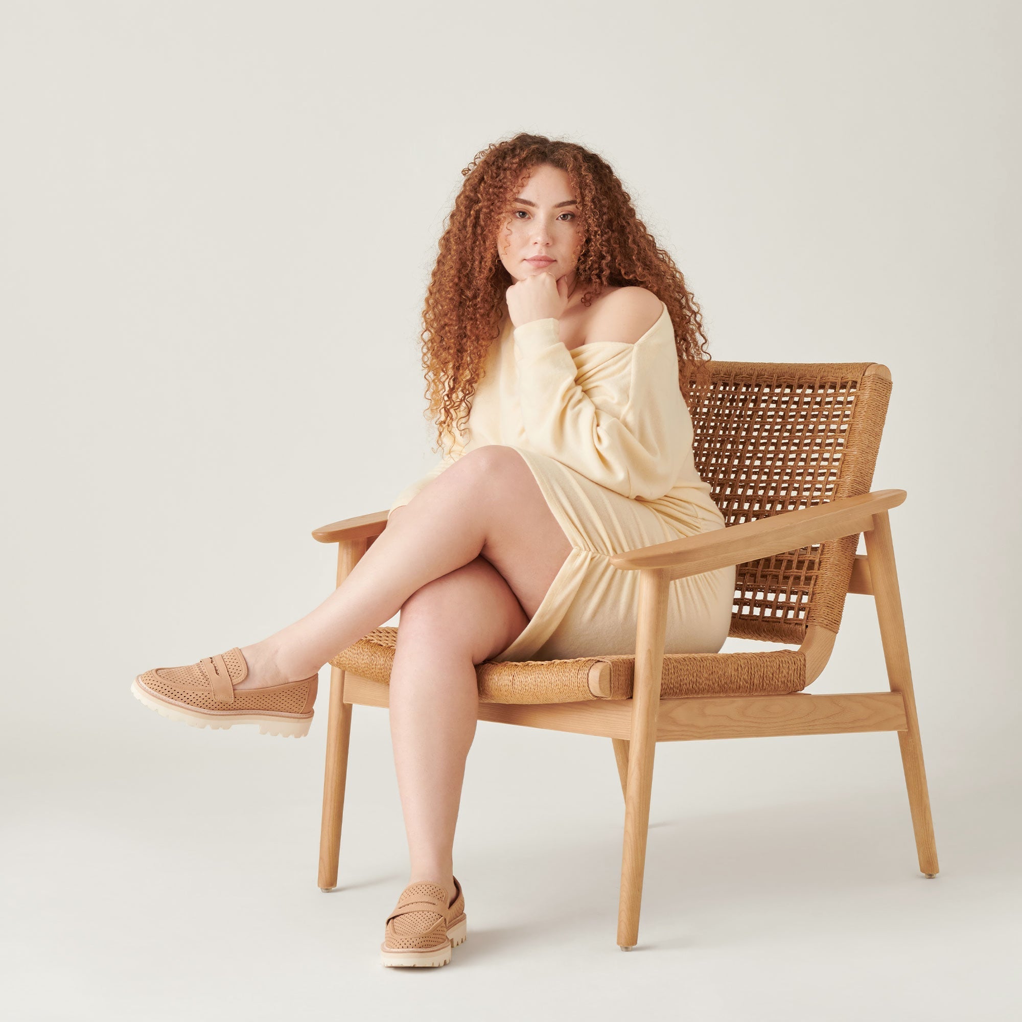 MALILA LOAFERS TOFFEE NUBUCK - re:vita