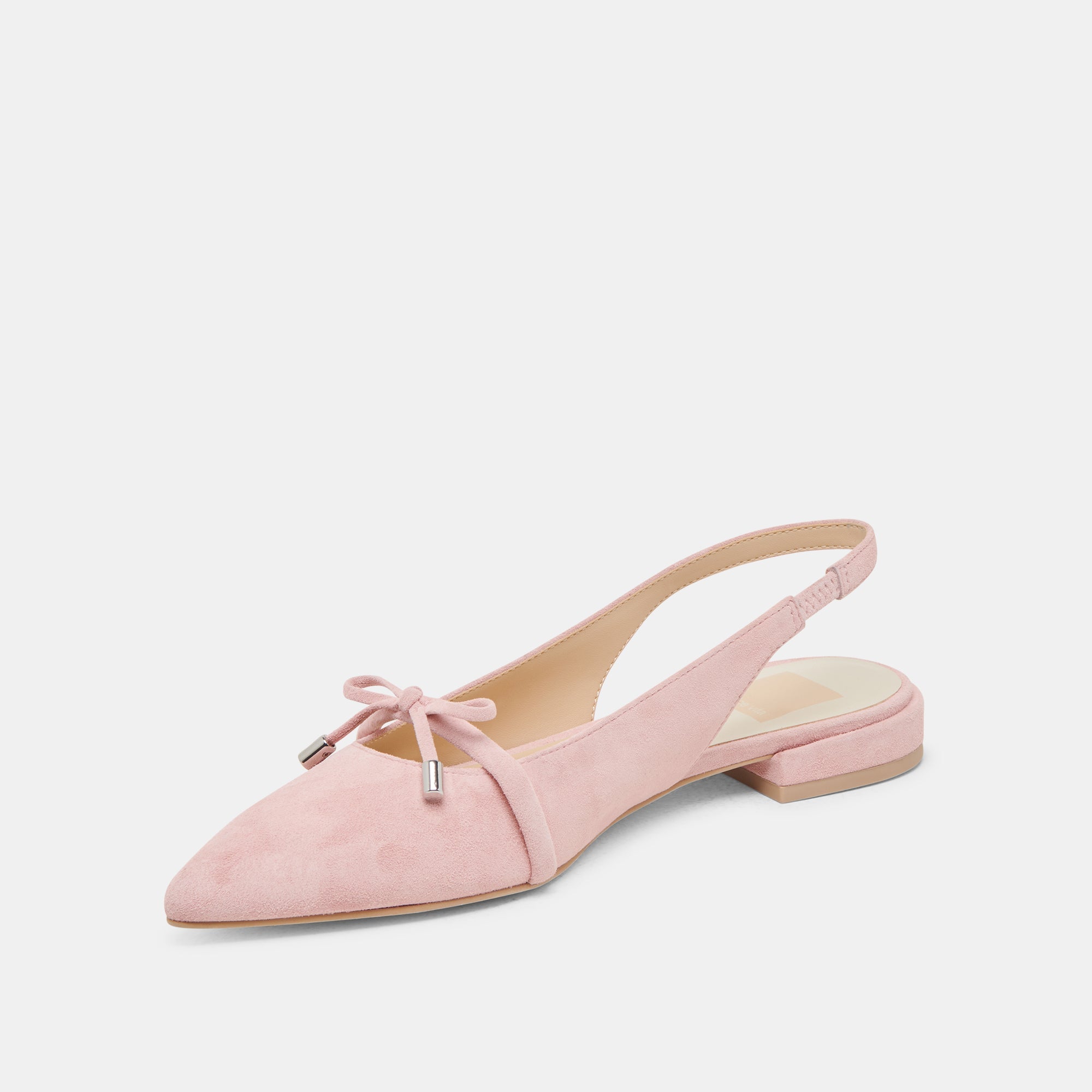 PAYGE FLATS PETAL PINK SUEDE