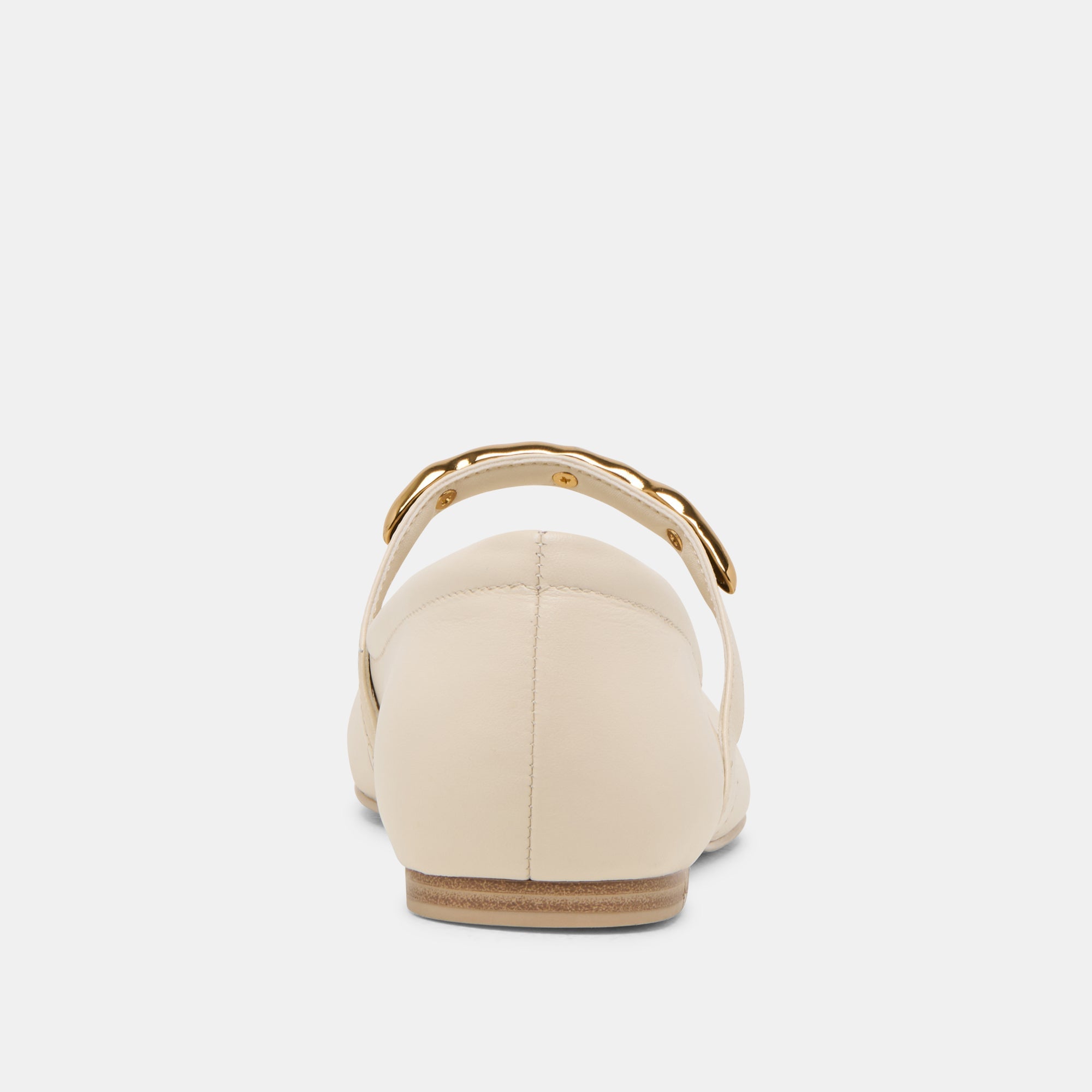 RADYA BALLET FLATS CREME LEATHER