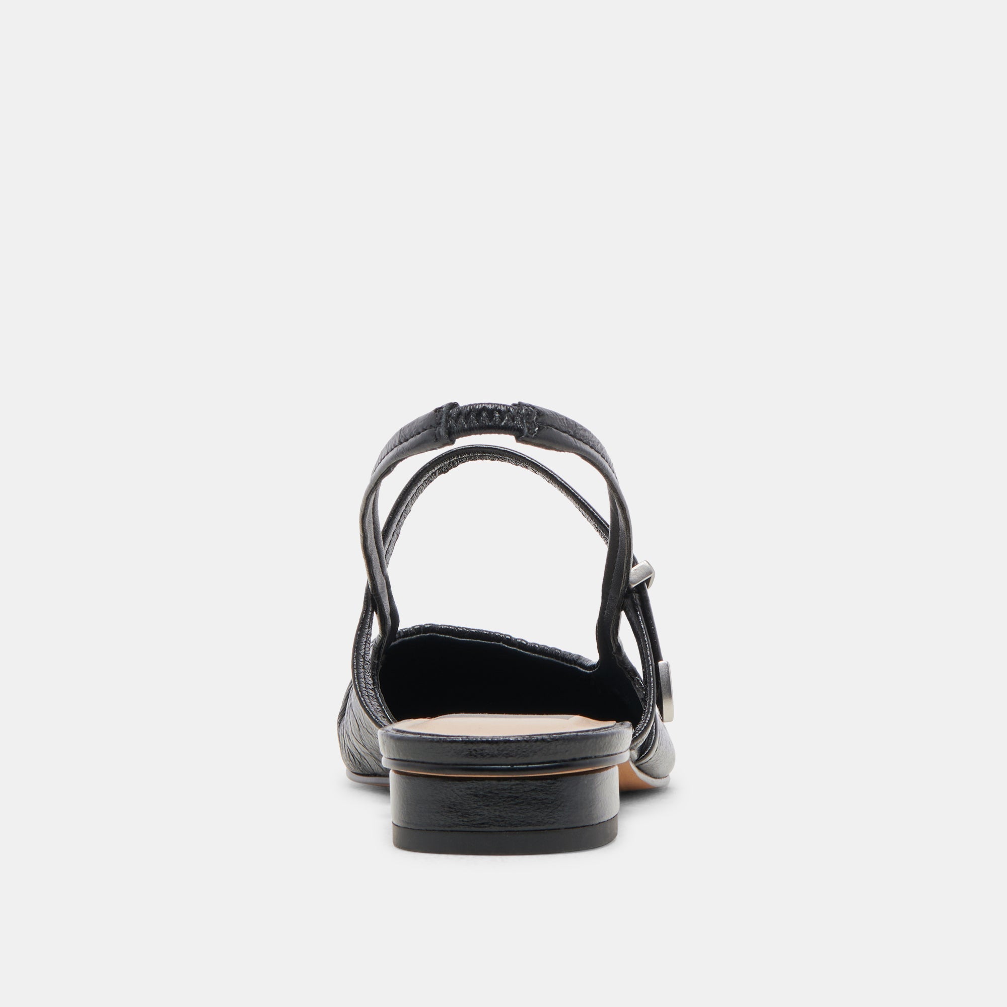 RIANNE FLATS MIDNIGHT CRINKLE PATENT - re:vita