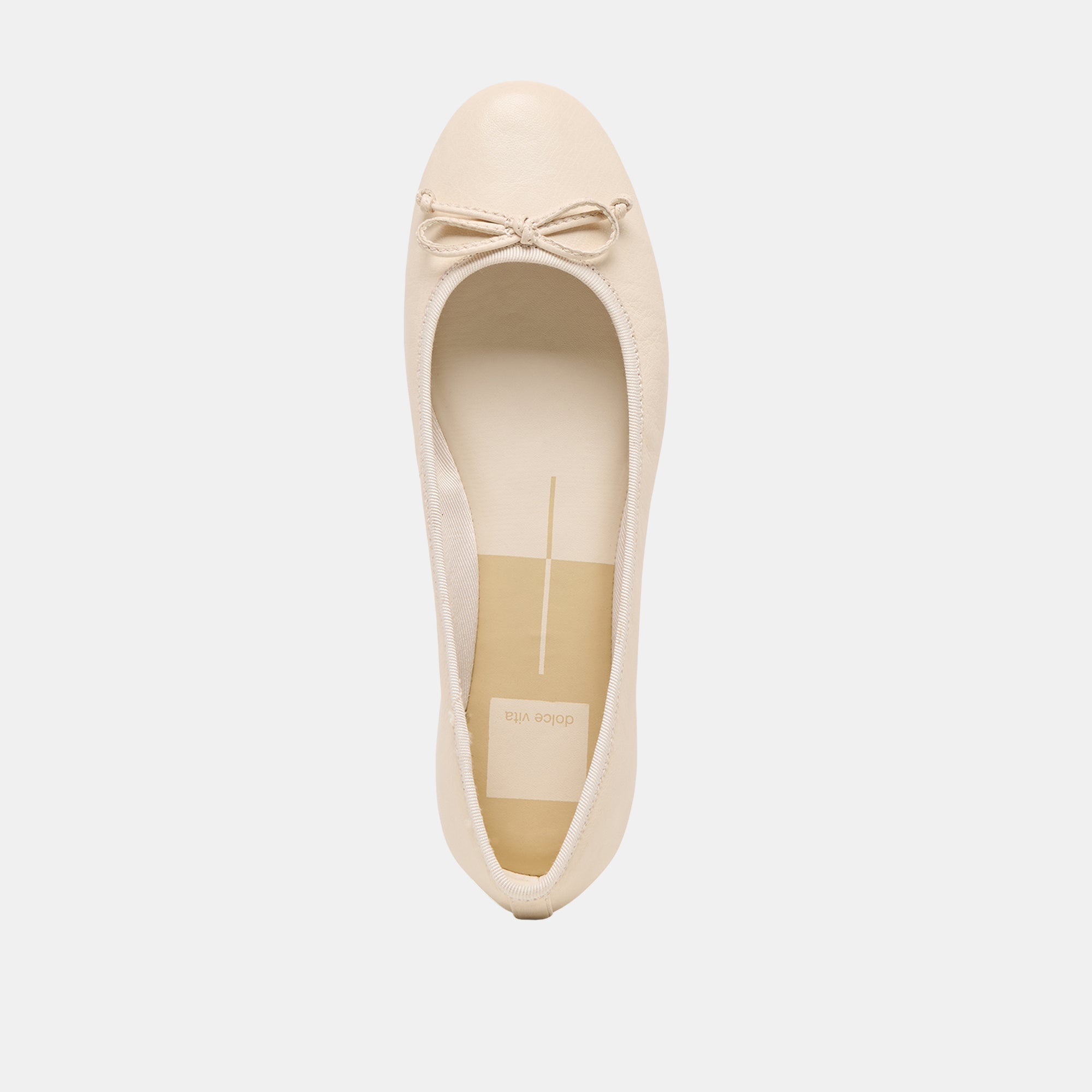 RITLA BALLET FLATS BONE LEATHER