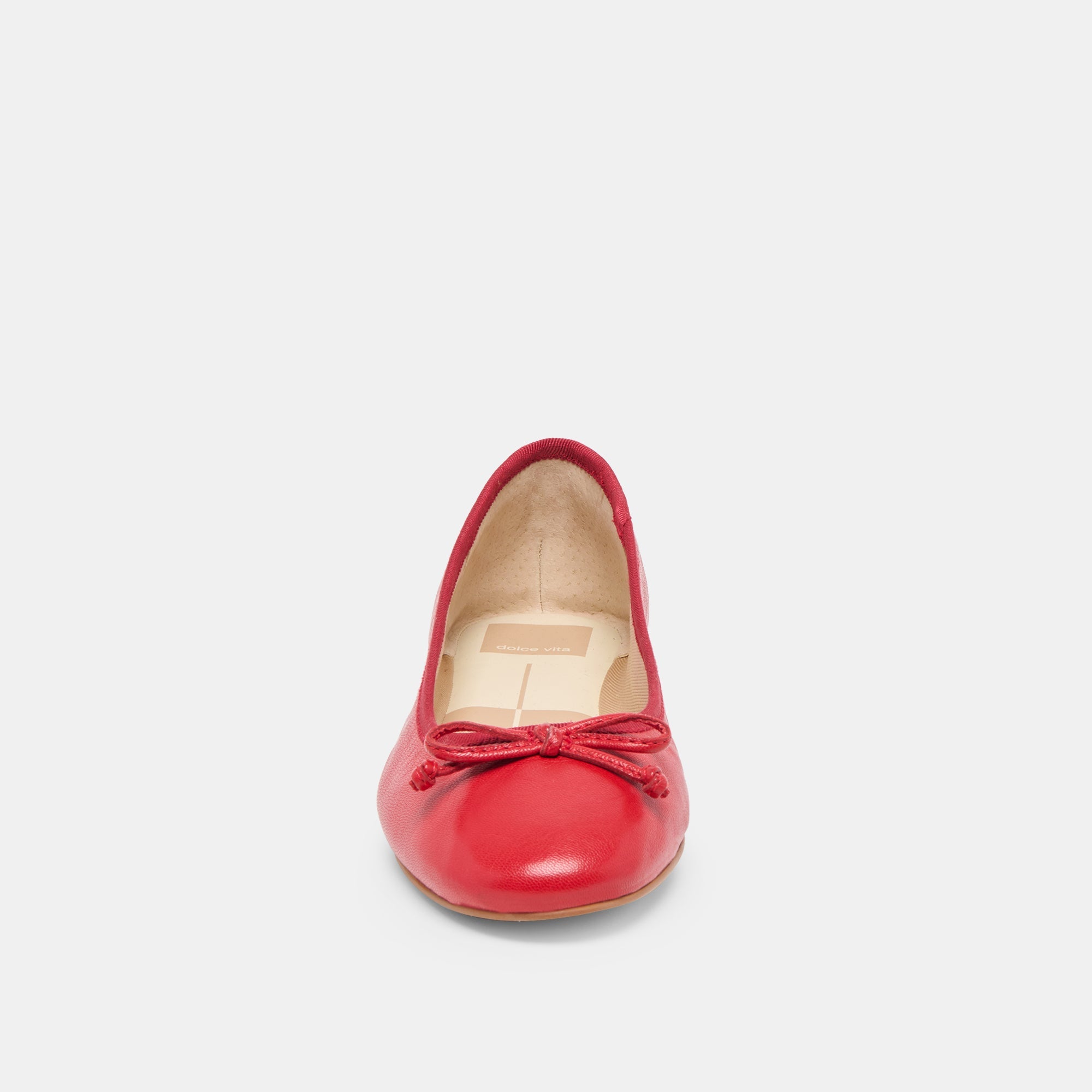 RITLA BALLET FLATS CHERRY LEATHER