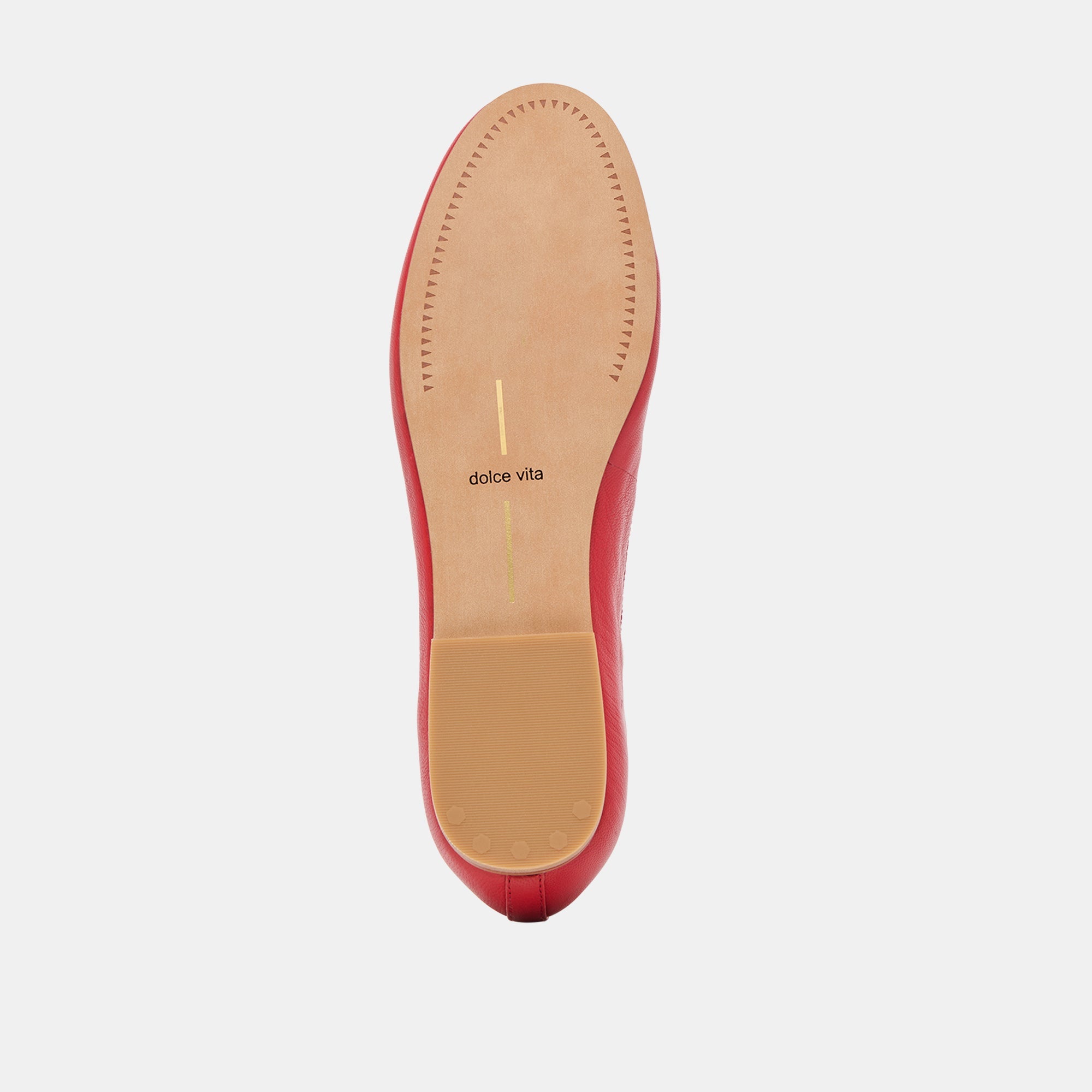 RITLA BALLET FLATS CHERRY LEATHER