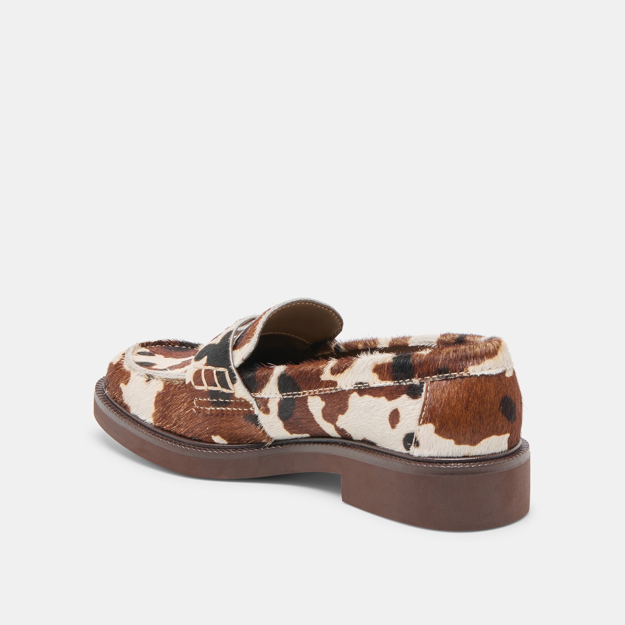 TIGGY LOAFERS COCOA TAURUS CALF HAIR