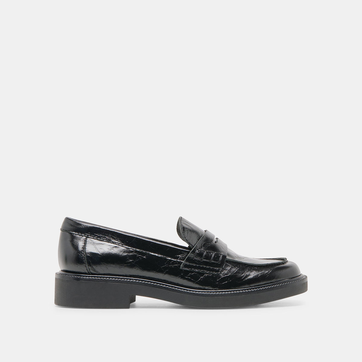TIGGY LOAFERS MIDNIGHT CRINKLE PATENT
