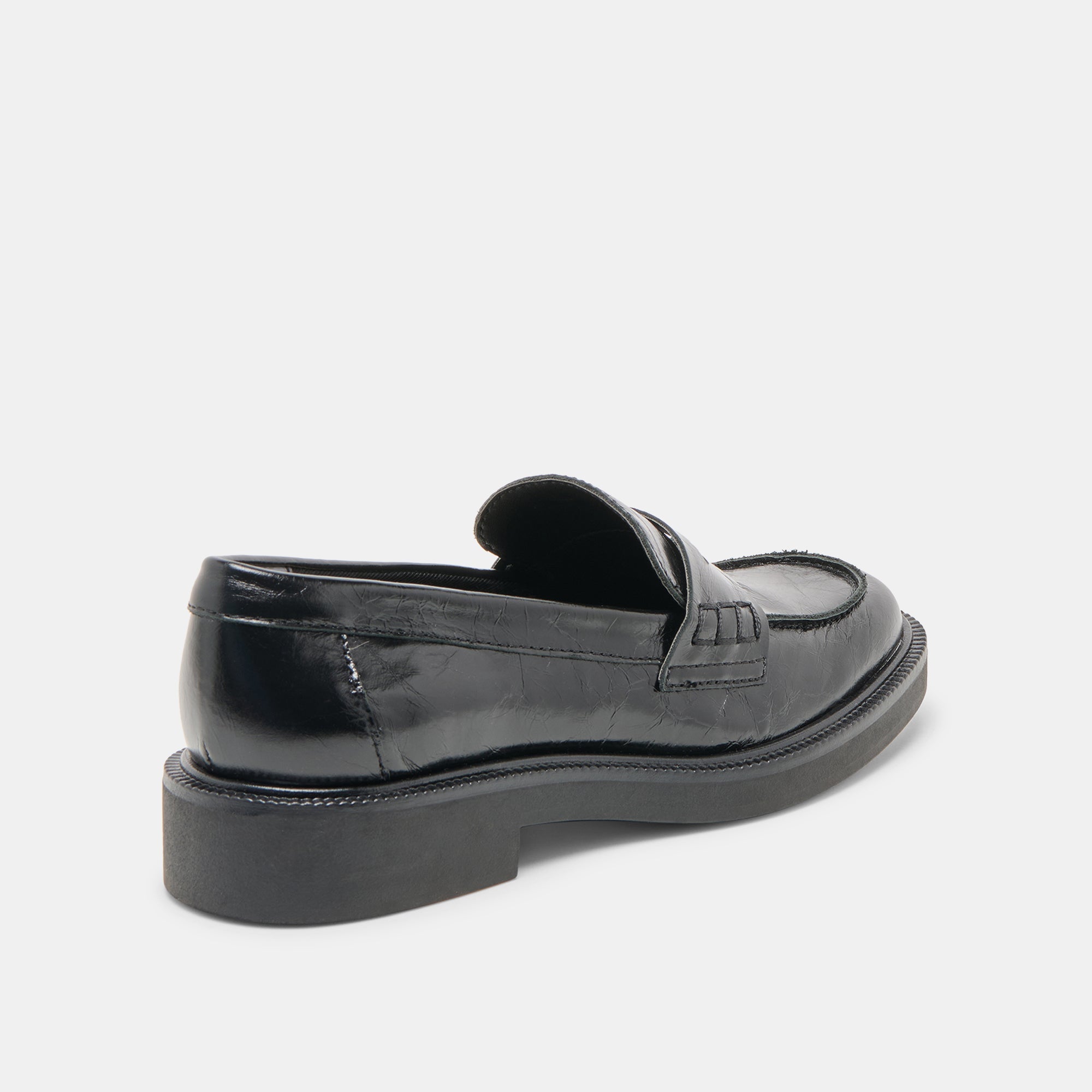 TIGGY LOAFERS MIDNIGHT CRINKLE PATENT