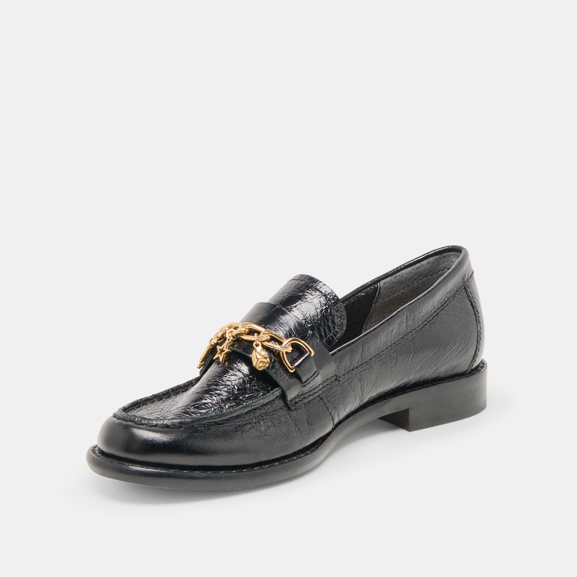 WAYLEN LOAFERS MIDNIGHT CRINKLE PATENT