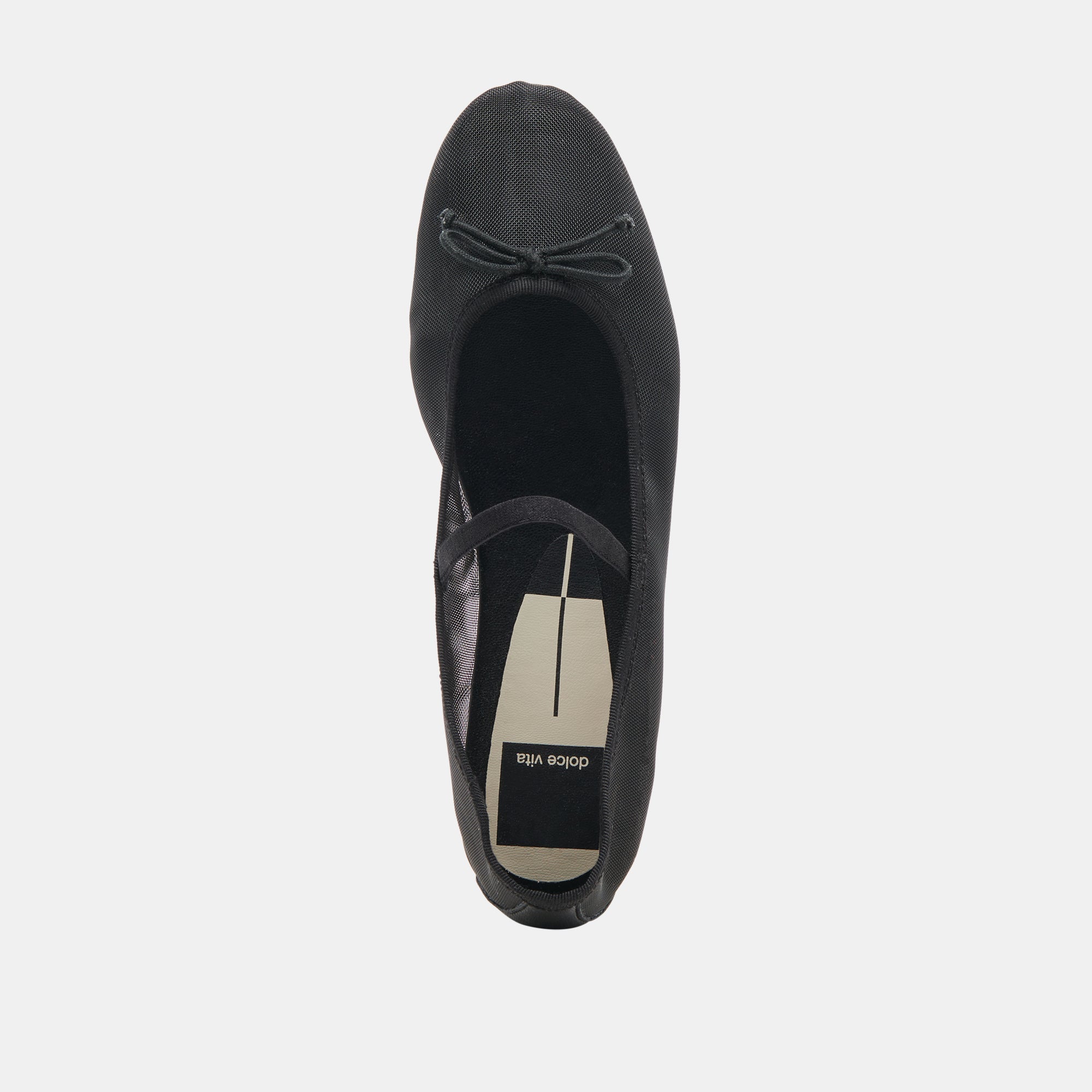 CADEL BALLET FLATS ONYX MESH - re:vita