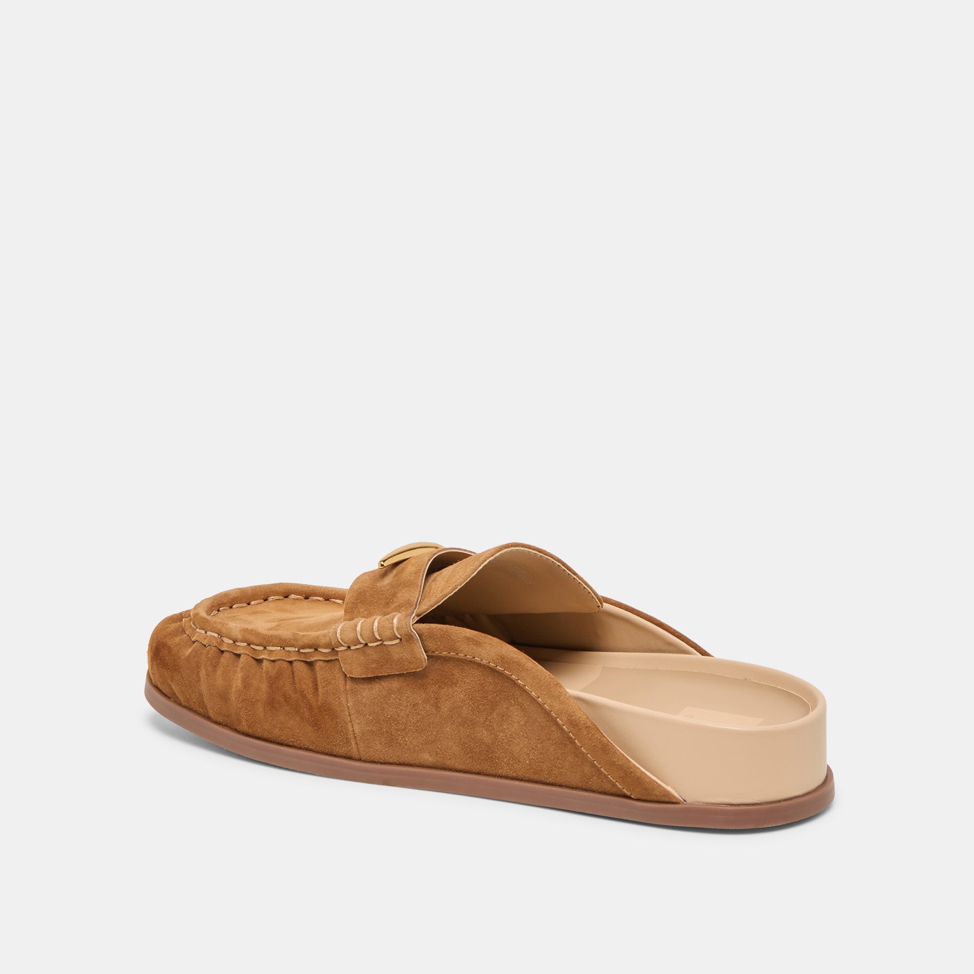 JODERO FLATS LT BROWN SUEDE