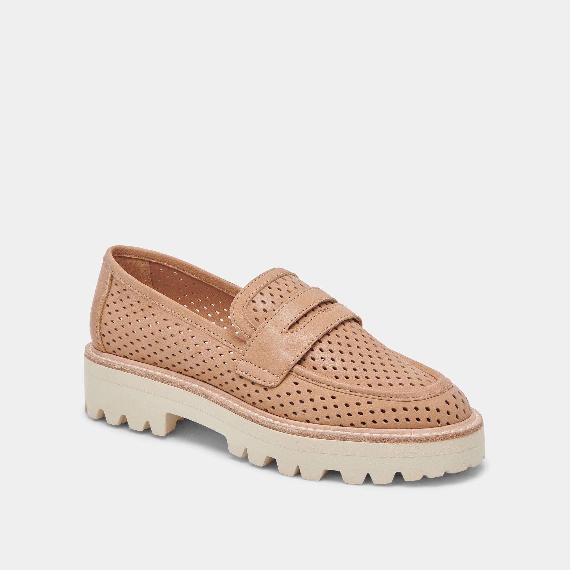 MALILA LOAFERS TOFFEE NUBUCK - re:vita
