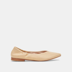 NADAV BALLET FLATS LT NATURAL RAFFIA - re:vita