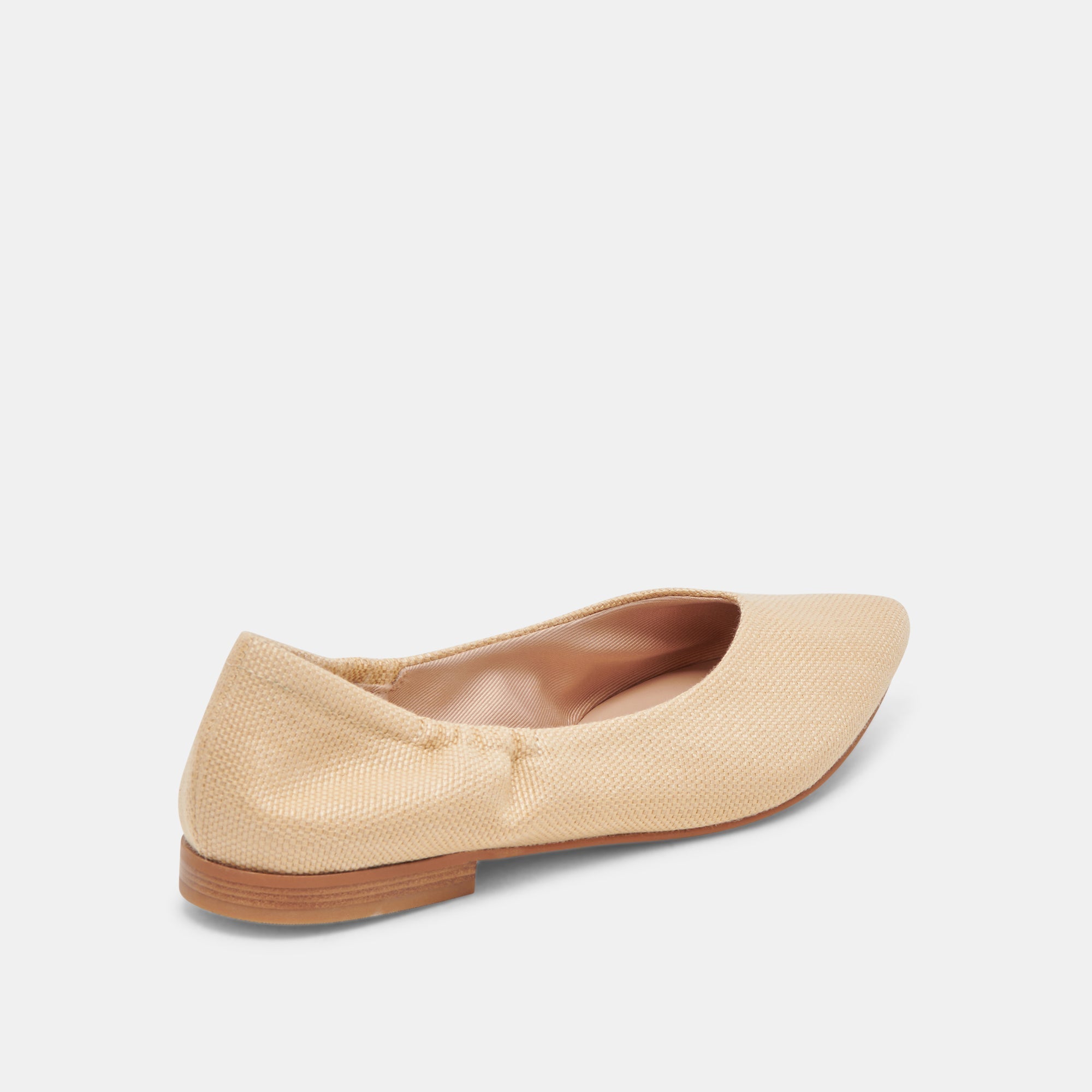 NADAV BALLET FLATS LT NATURAL RAFFIA - re:vita