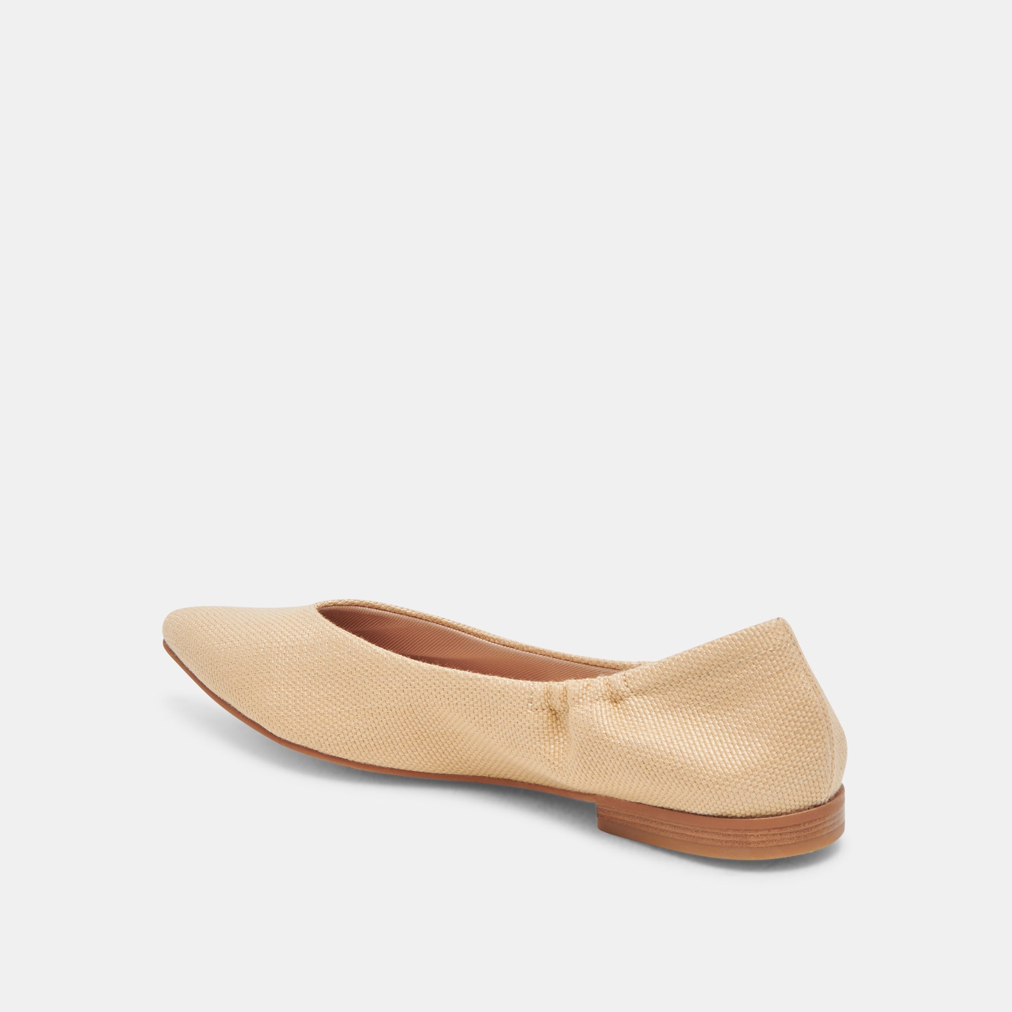 NADAV BALLET FLATS LT NATURAL RAFFIA - re:vita