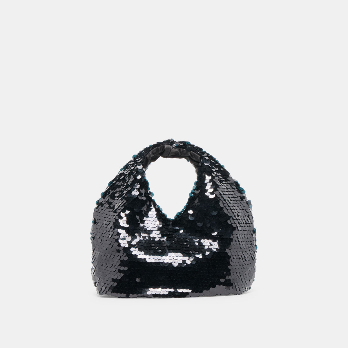 DAHLIA SEQUIN HANDBAG BLACK SEQUIN