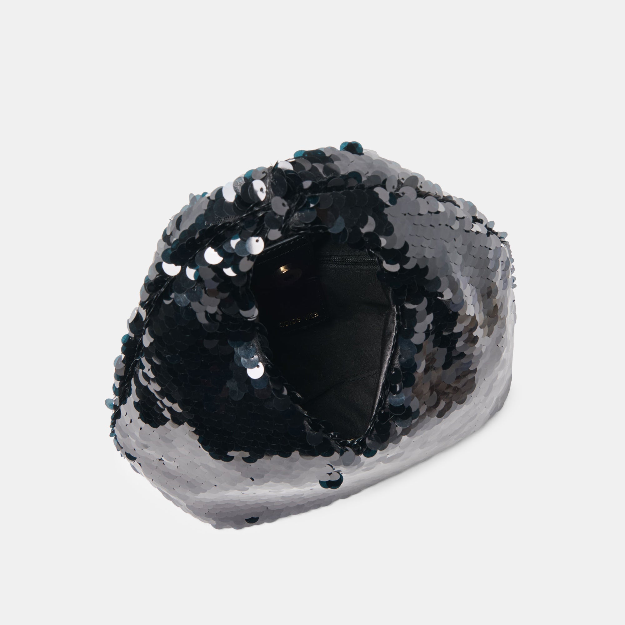 DAHLIA SEQUIN HANDBAG BLACK SEQUIN