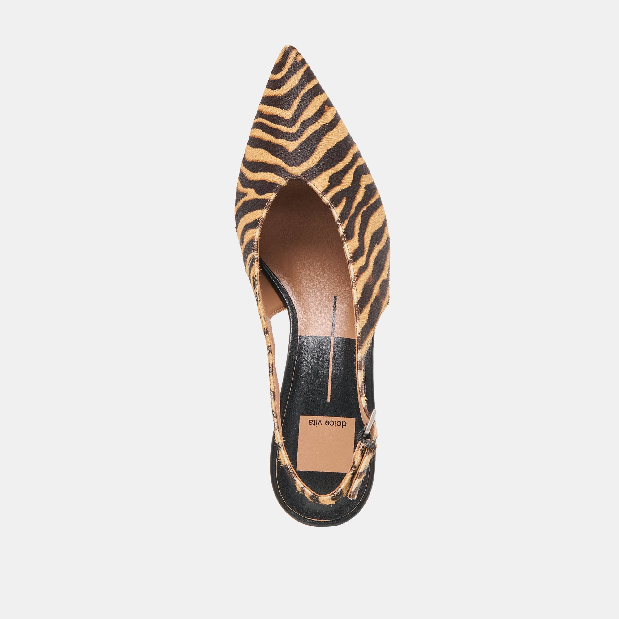 ALENNA HEELS TIGER CALF HAIR
