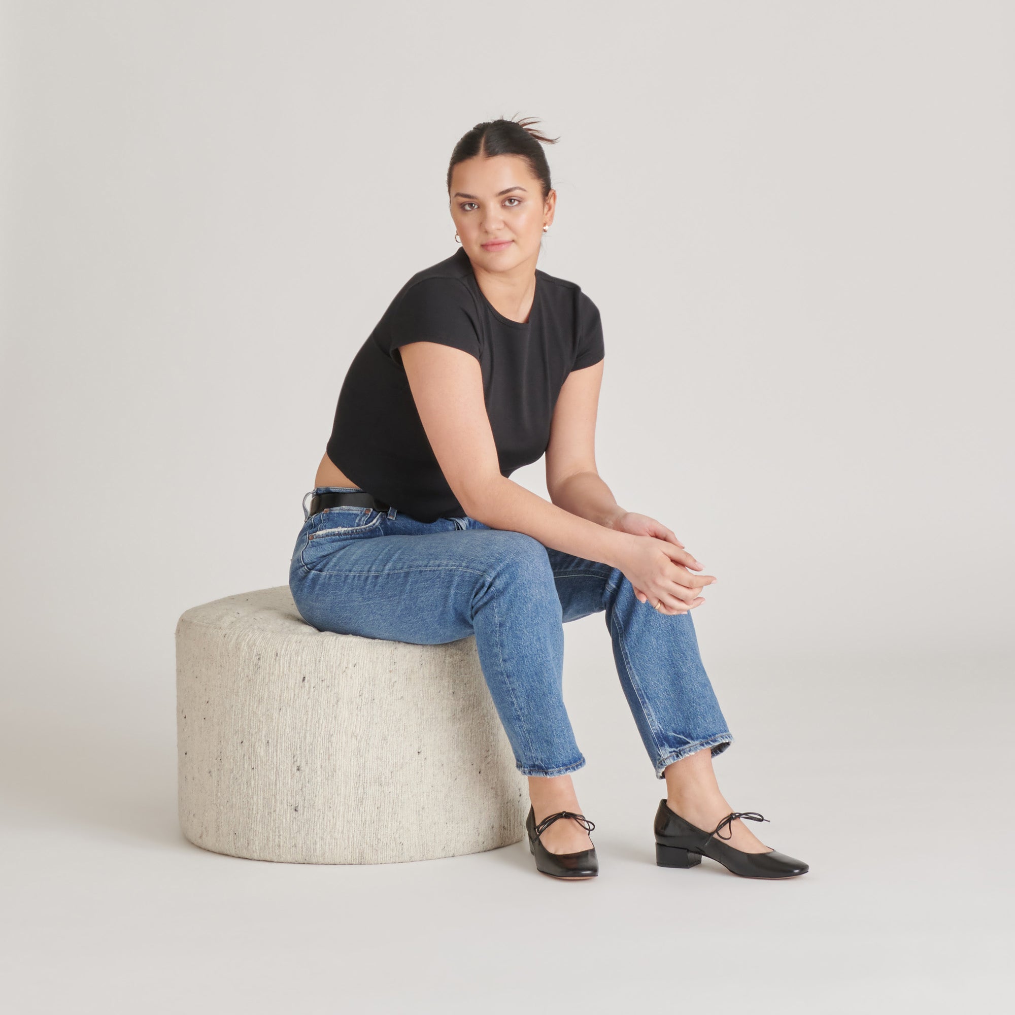 ARDIEN HEELS MIDNIGHT CRINKLE PATENT - re:vita