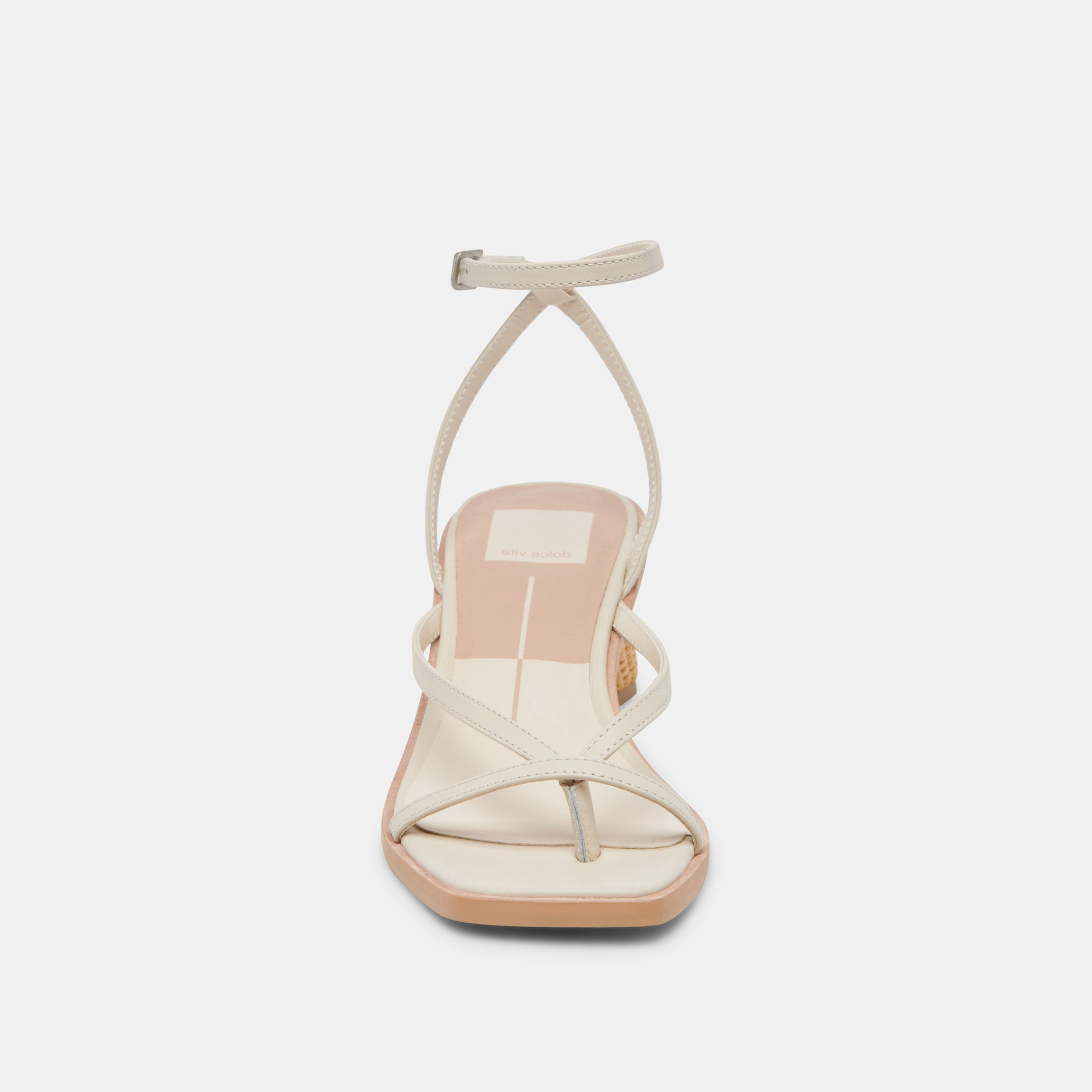 BANITA WIDE SANDALS IVORY LEATHER - re:vita