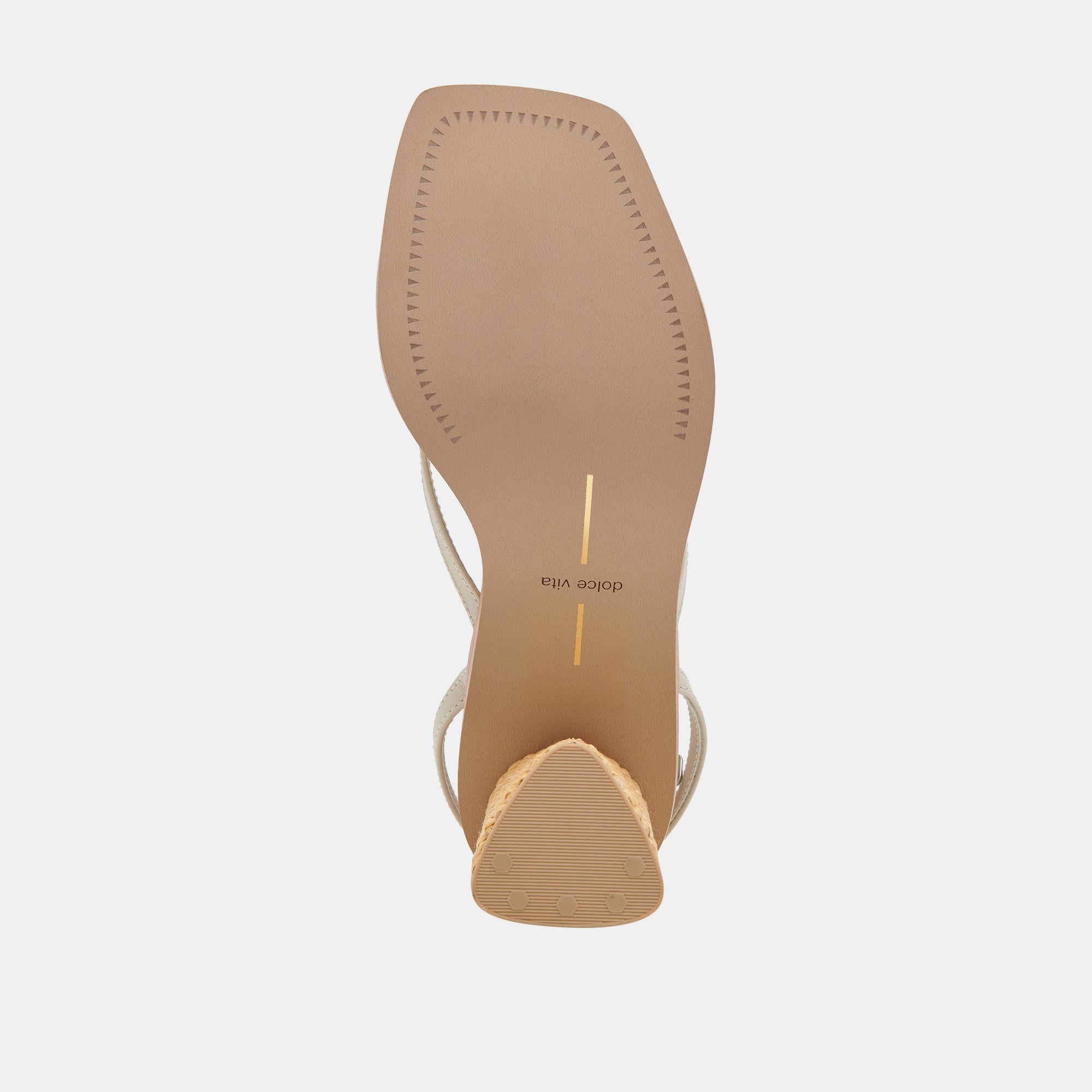 BANITA WIDE SANDALS IVORY LEATHER - re:vita