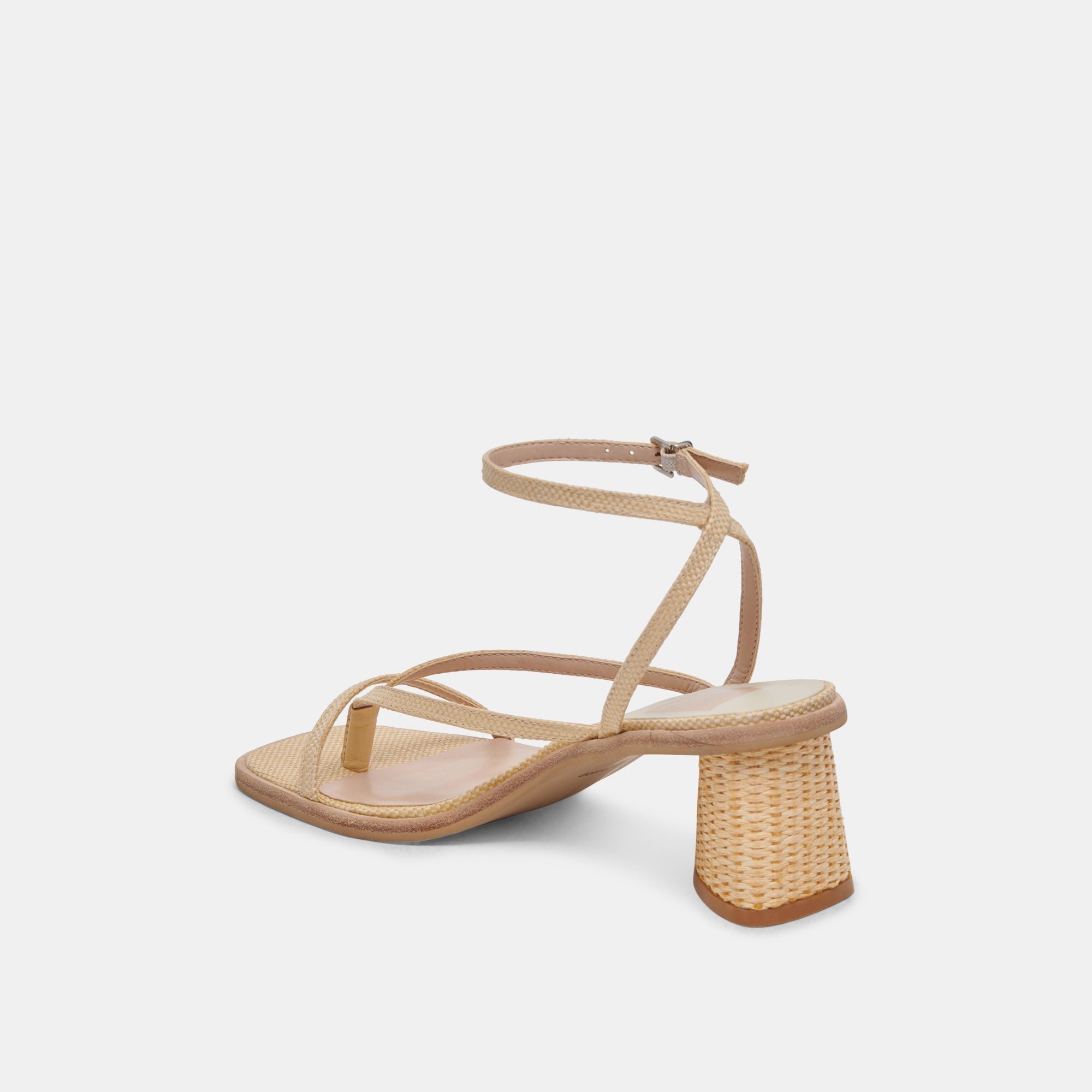 BANITA WIDE SANDALS LT NATURAL RAFFIA - re:vita