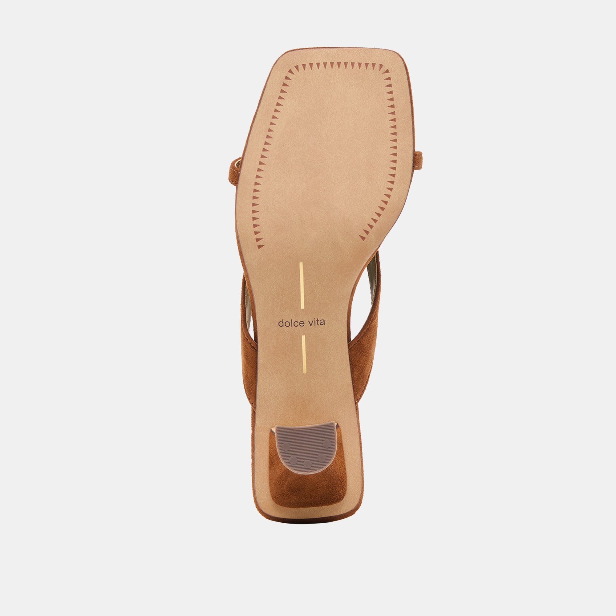 BREVEL HEELS DK BROWN SUEDE