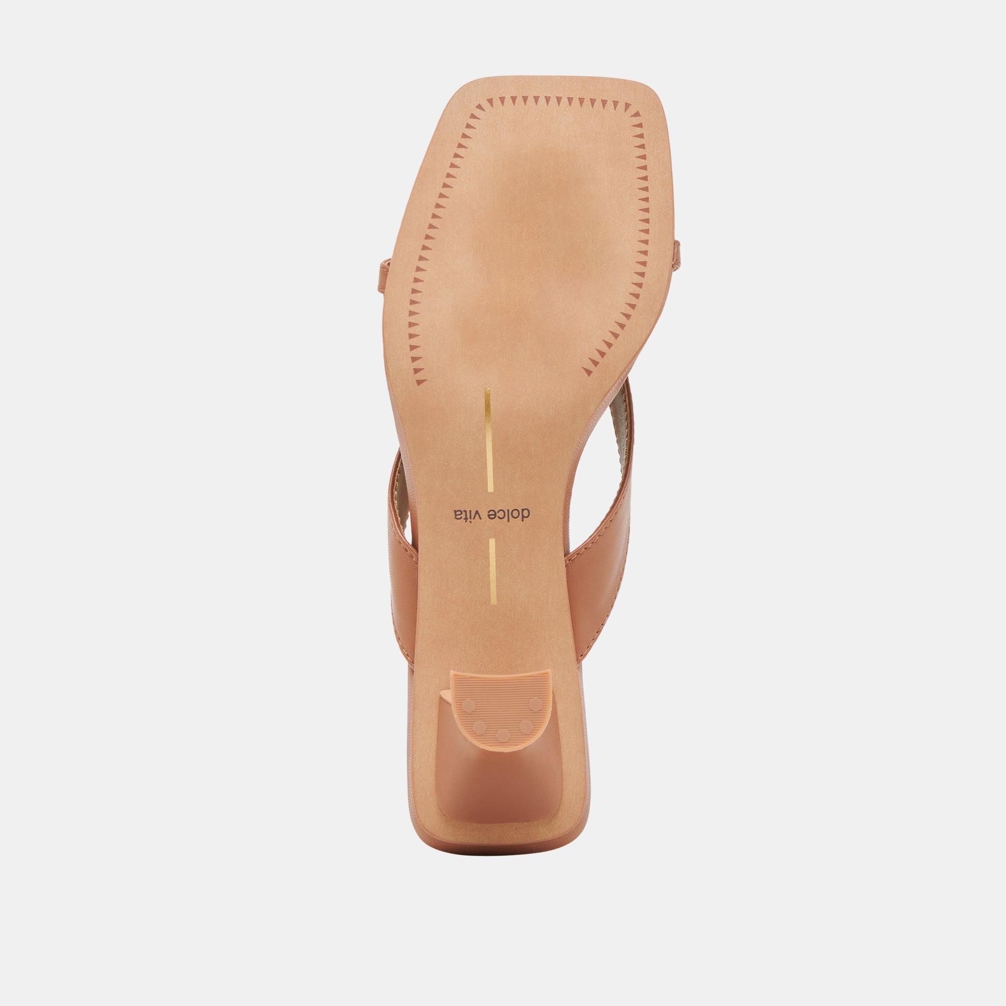 BREVEL WIDE HEELS SADDLE LEATHER